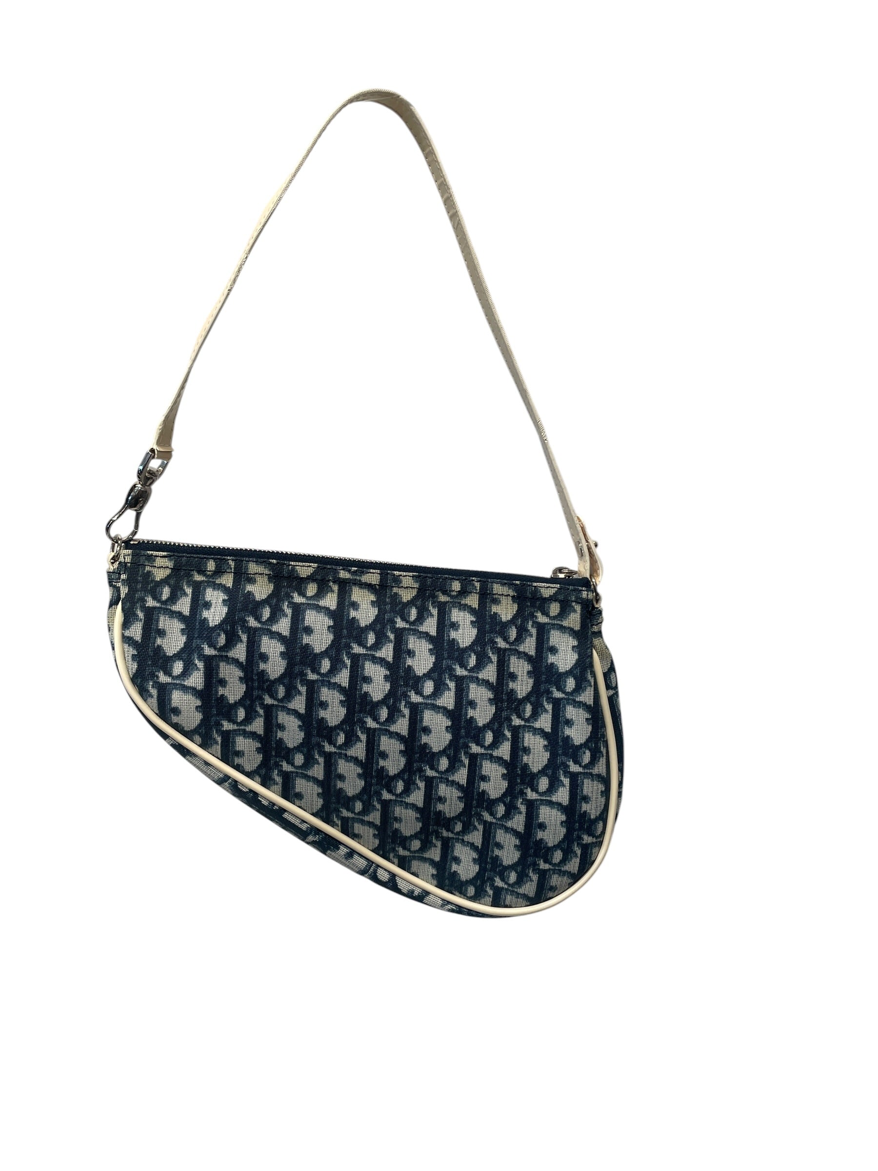 Christian Dior/Bag/Monogram/BLU/SADDLE POCHETTE OBLIQUE CANVAS view 2