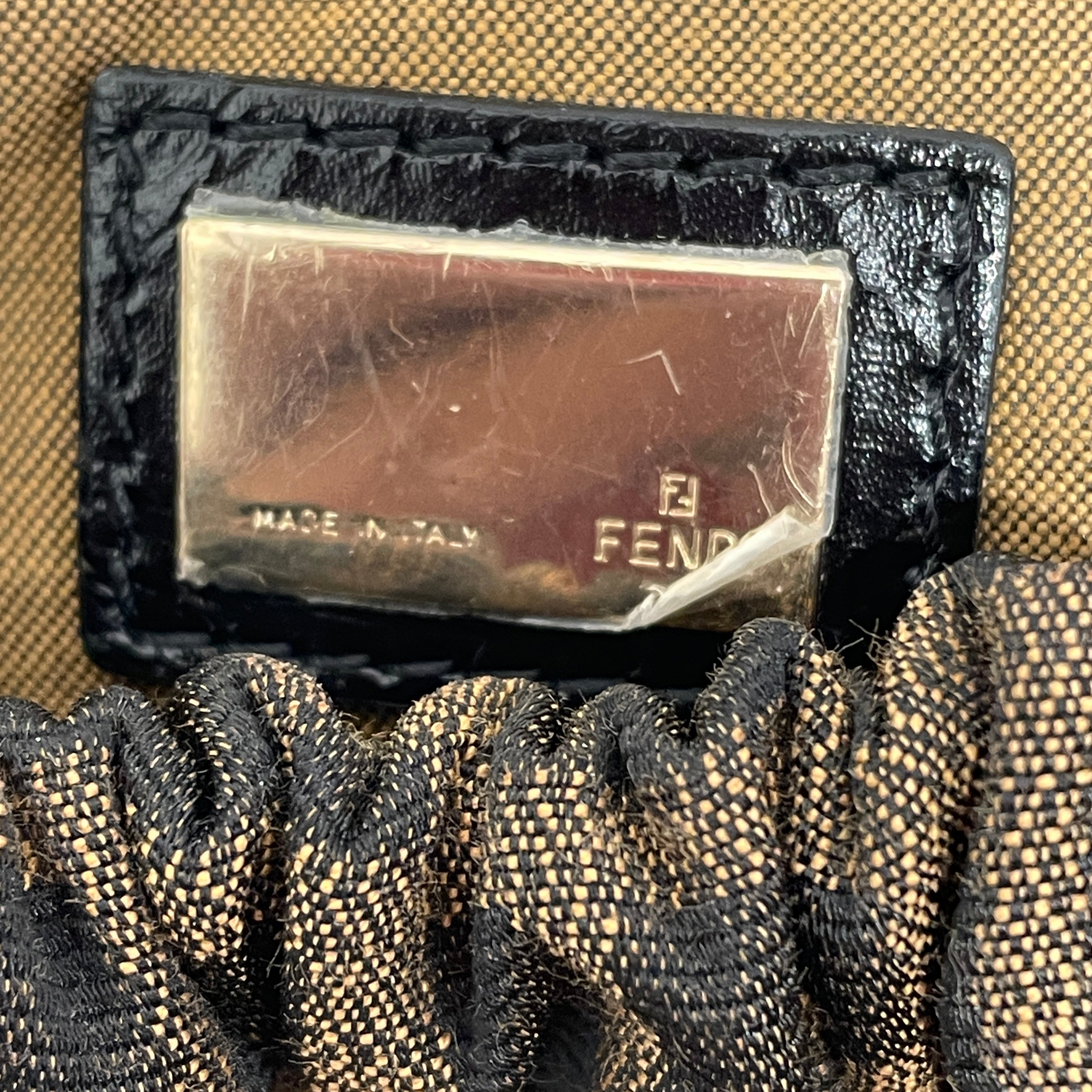 FENDI/Hand Bag/Monogram/Cotton/CML/Zucca FF Magic view 5