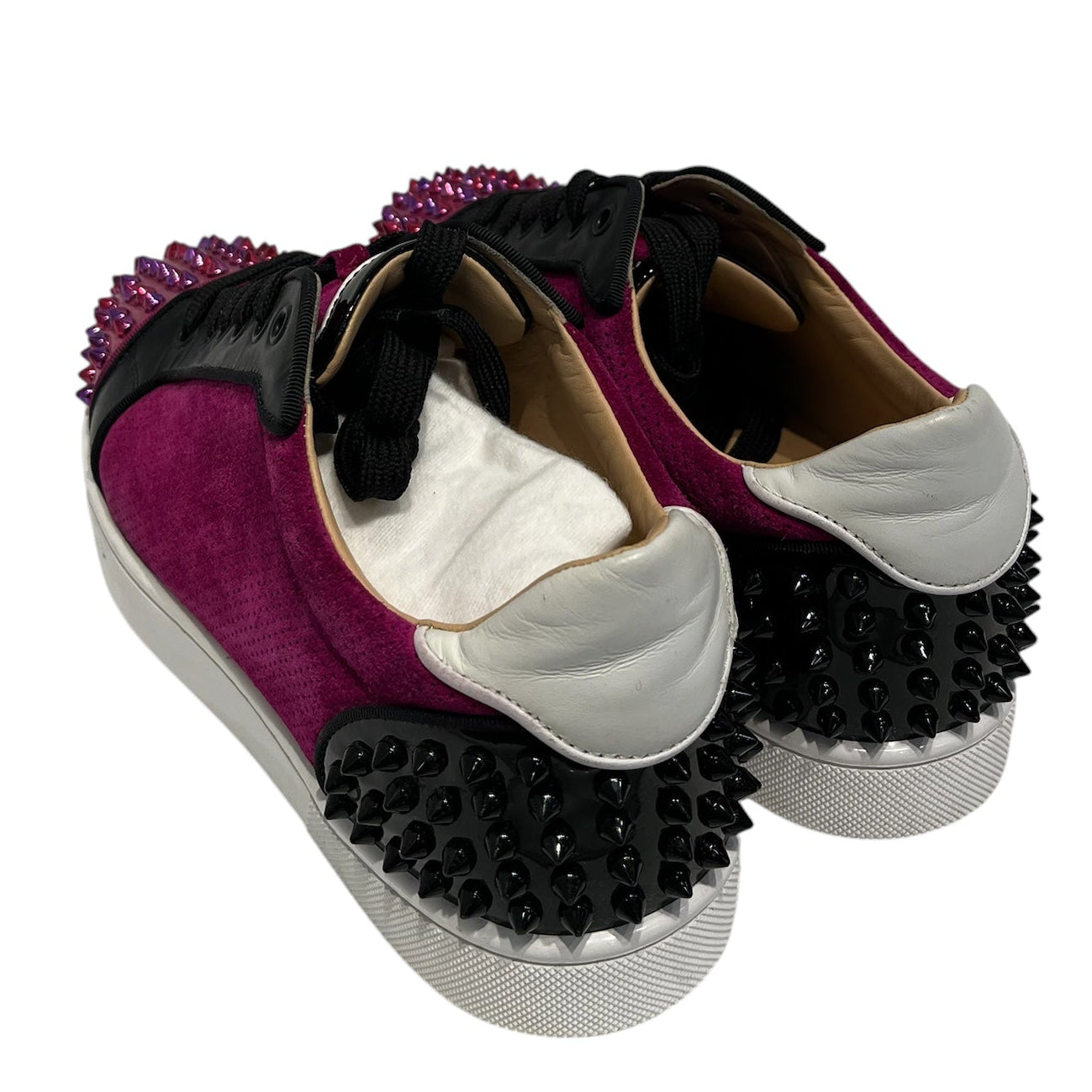 Christian Louboutin/Low-Sneakers/EU 41/Leather/PPL/ view 2