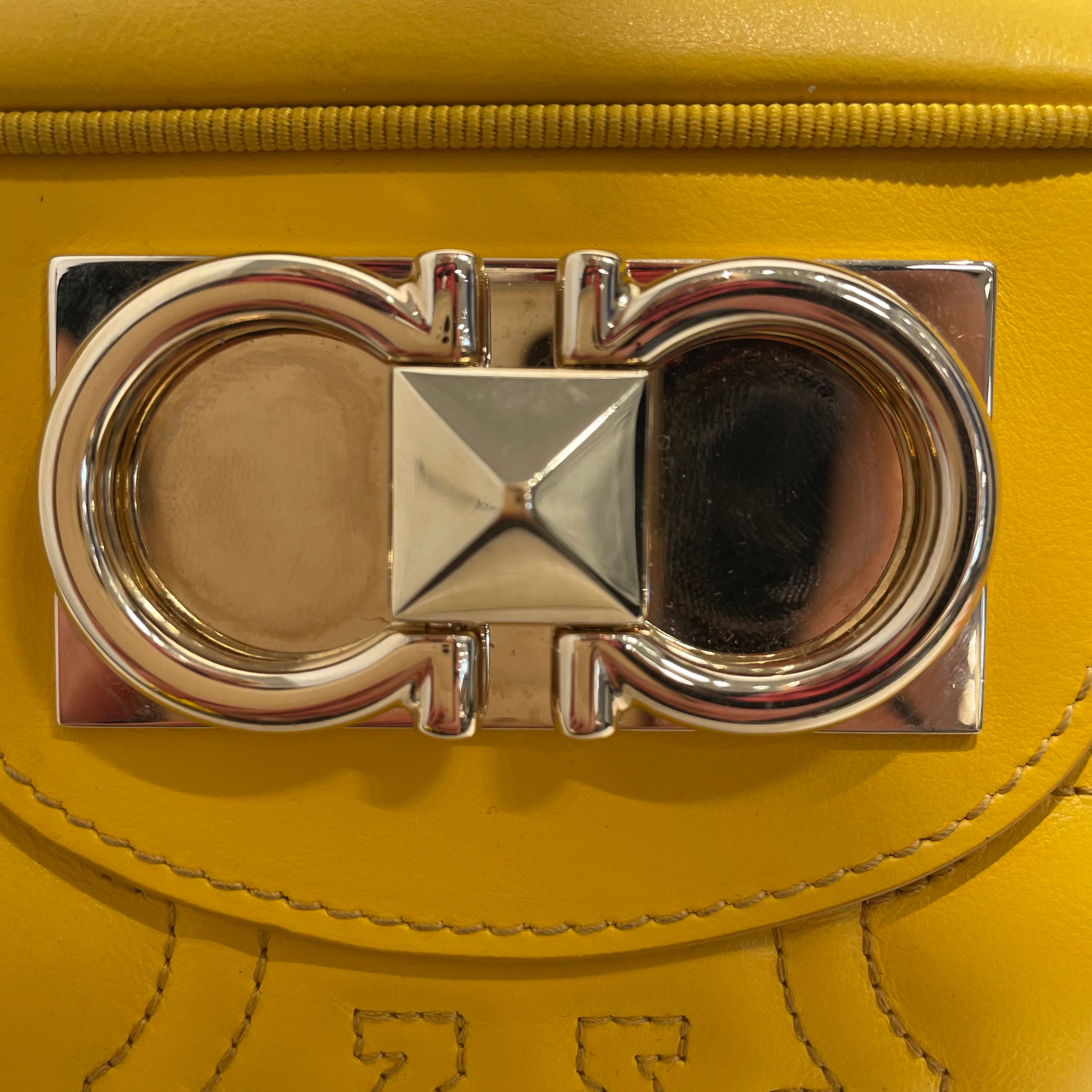 Salvatore Ferragamo/Bag/Leather/YEL/ view 5