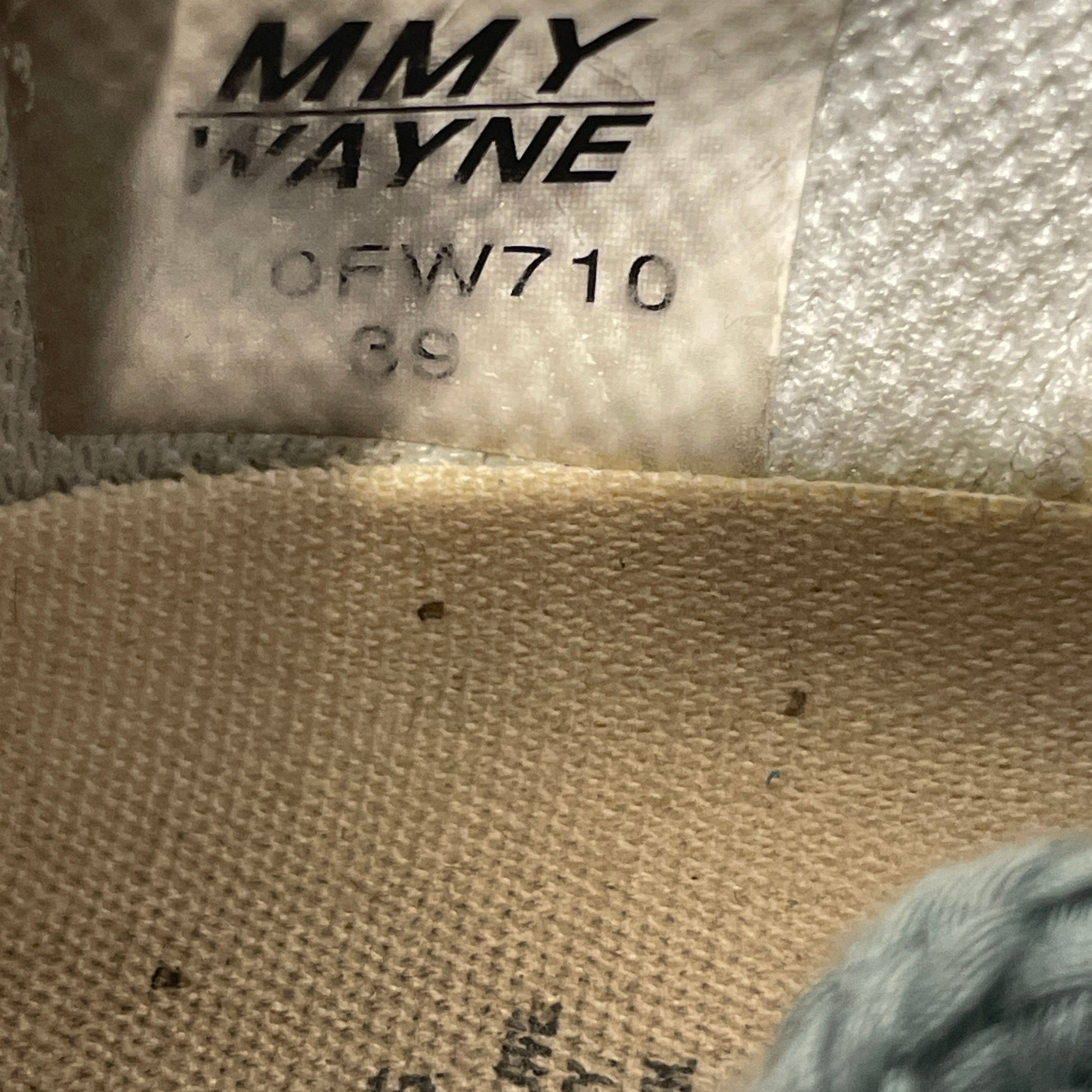 MIHARA YASUHIRO/Low-Sneakers/EU 39/Cotton/IDG/WAYNE LOW view 3