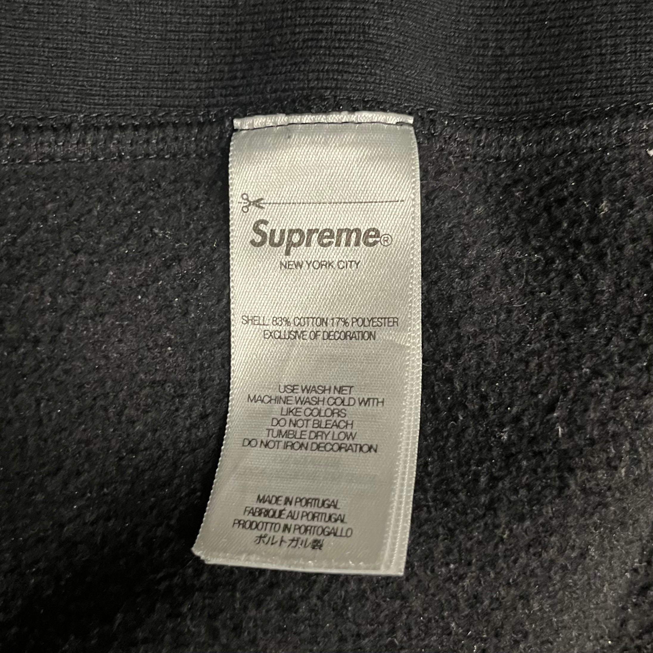 Supreme/Hoodie/L/Cotton/BLK/supreme reverse blk hoodie view 4