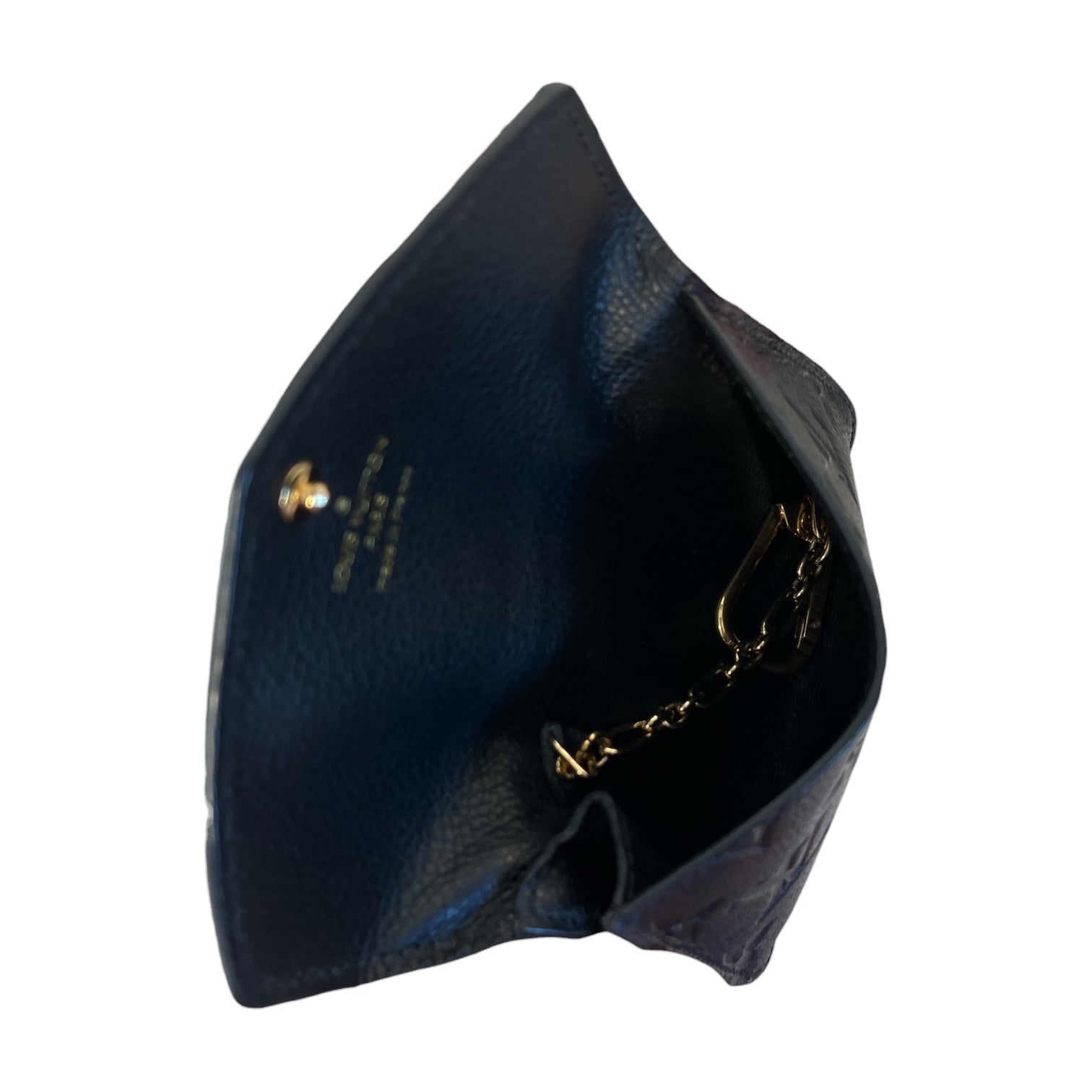 LOUIS VUITTON/Wallet/Leather/BLK/M's/Victorine wallet view 2