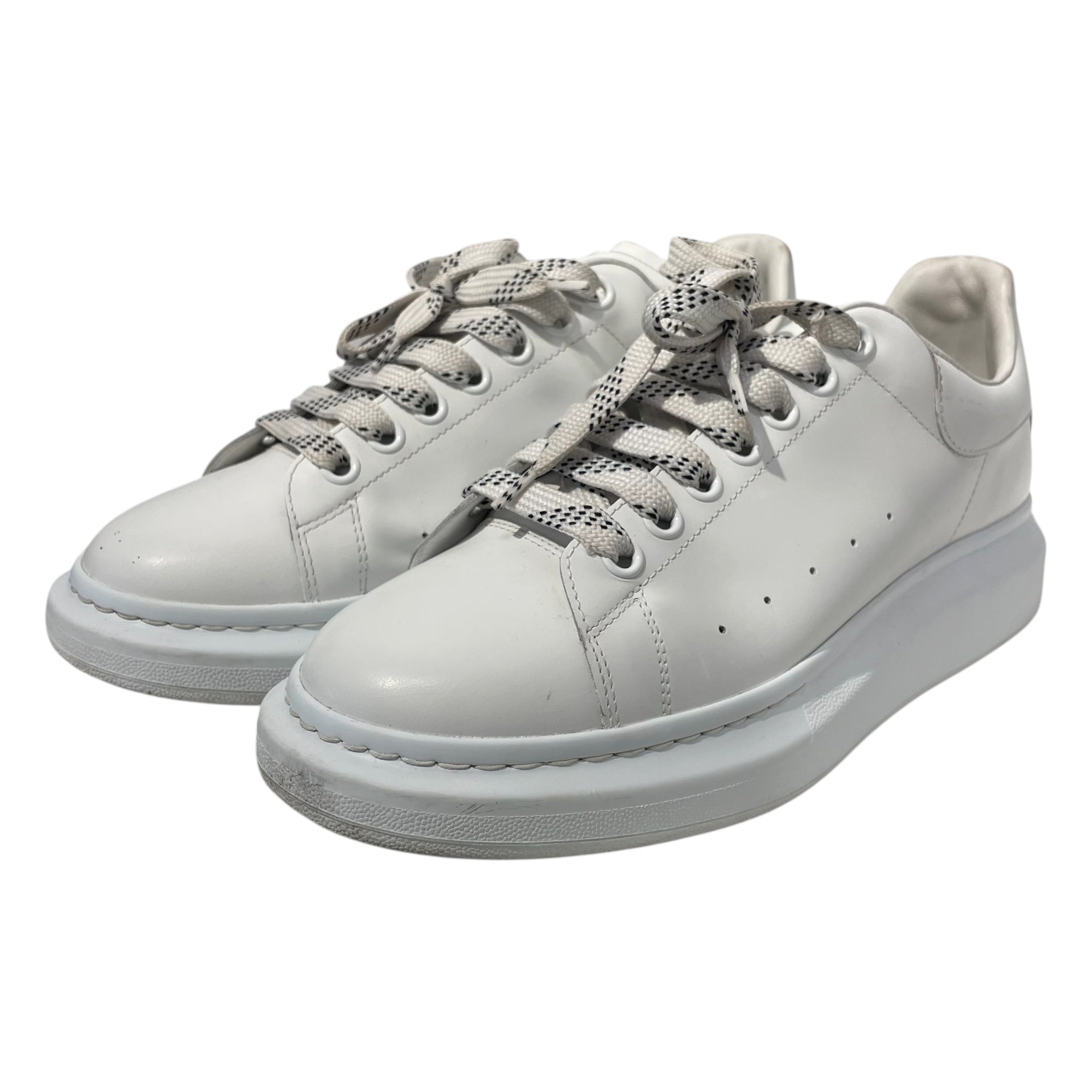 Alexander McQueen/Low-Sneakers/EU 44/Cotton/WHT/ view 1