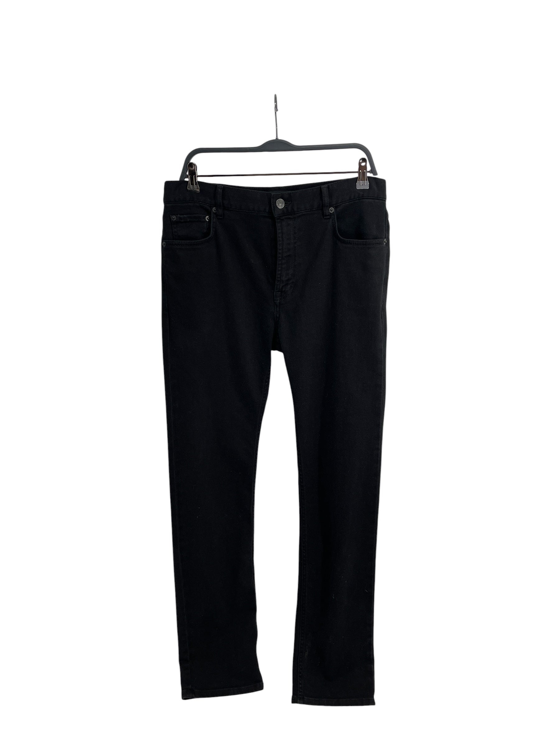 BALENCIAGA/Bottoms/33/Denim/BLK/long jeans view 1