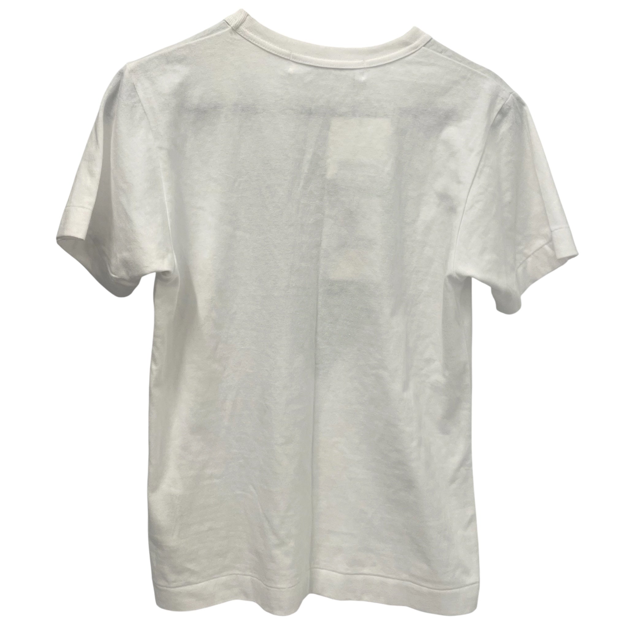 COMME des GARCONS/T-Shirt/S/Cotton/WHT/GREEN HEARTS view 2
