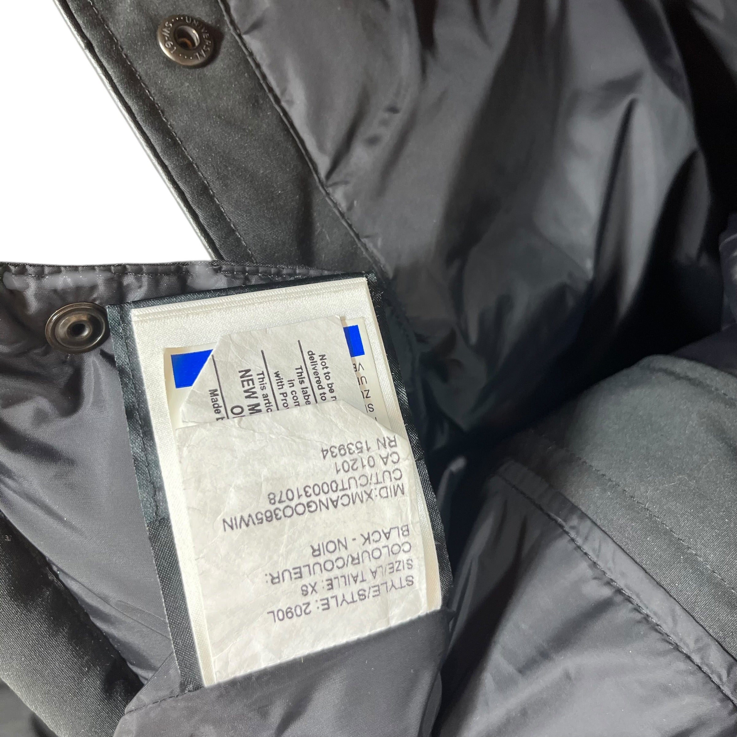 CANADA GOOSE/Puffer Jkt/XS/Polyester/BLK/FUR LINED PUFFER COAT view 4