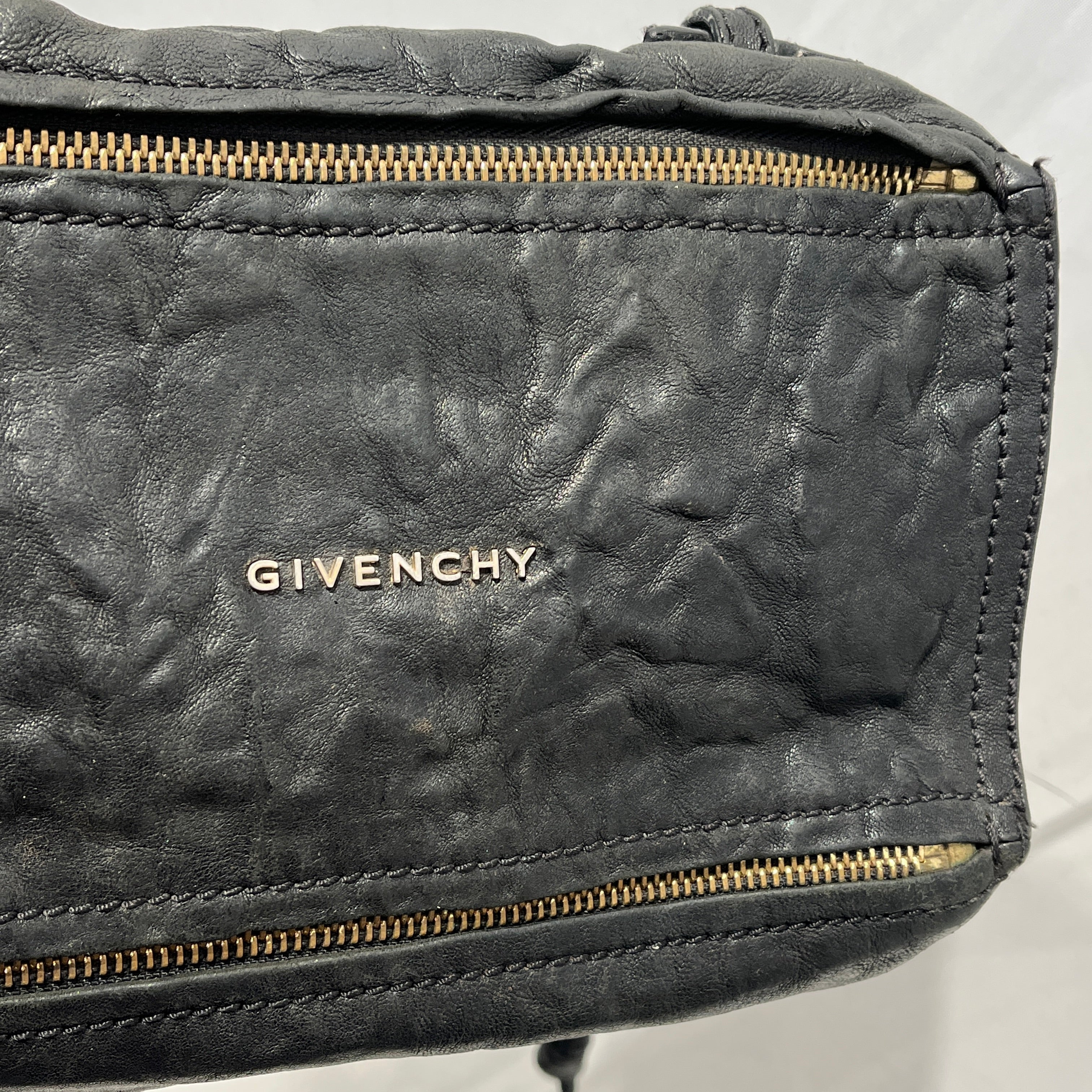 GIVENCHY/Cross Body Bag/Leather/BLK/pandora mini bag view 5