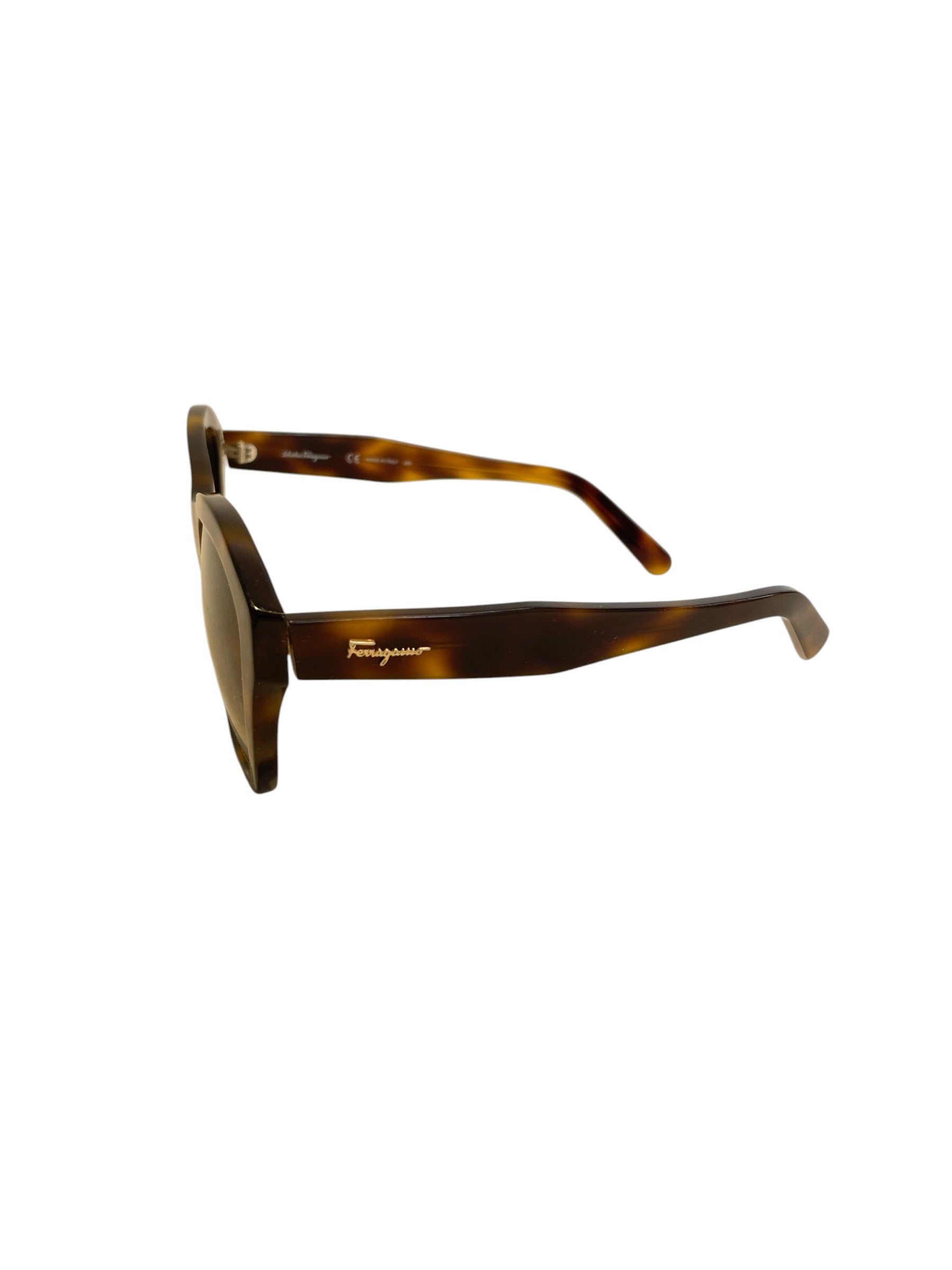 Salvatore Ferragamo/Sunglasses/Tartan/Tortoiseshell Pattern/BRW/L's/SF894S/WIDE LENSE view 4