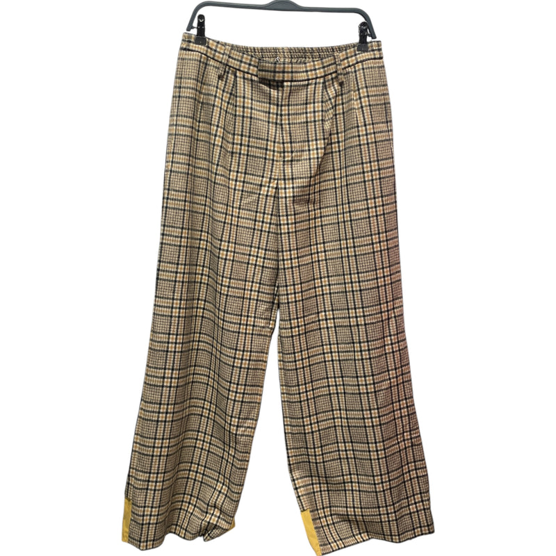 Sue UNDERCOVER/Wide Leg Pants/3/Plaid/Wool/MLT/