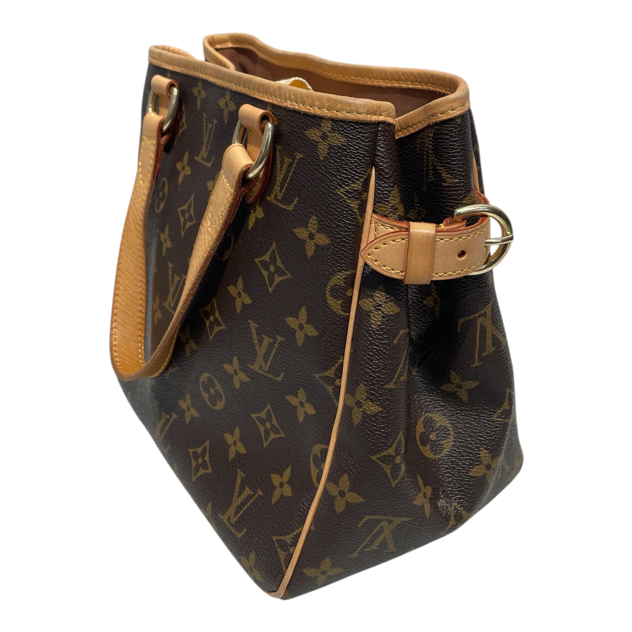 LOUIS VUITTON/Hand Bag/Monogram/Leather/BRW/BATIGNOLLES view 3