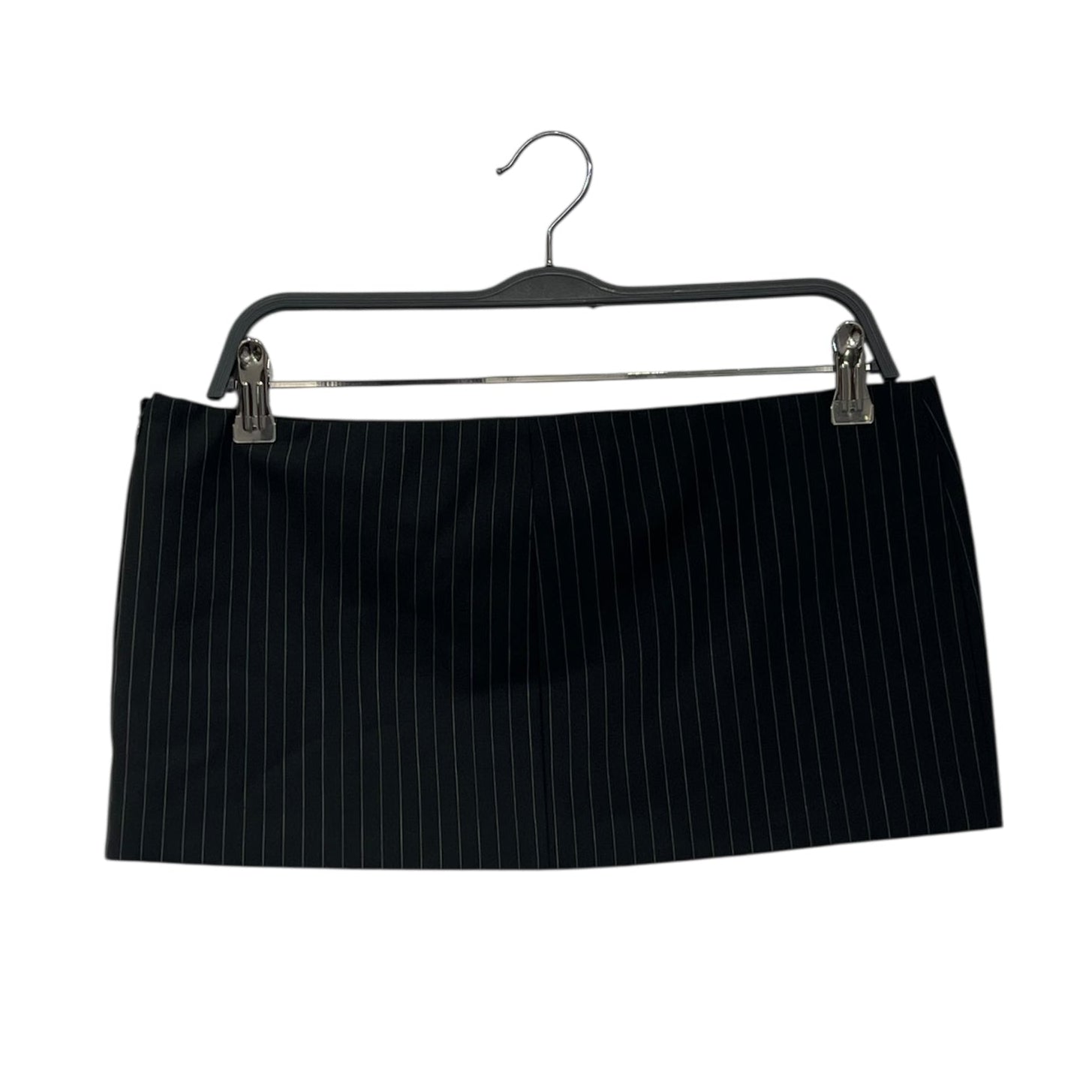 MOWALOLA/Skirt/M/Stripe/Cotton/BLK/Mini Length/MOPS23 striped skirt view 2