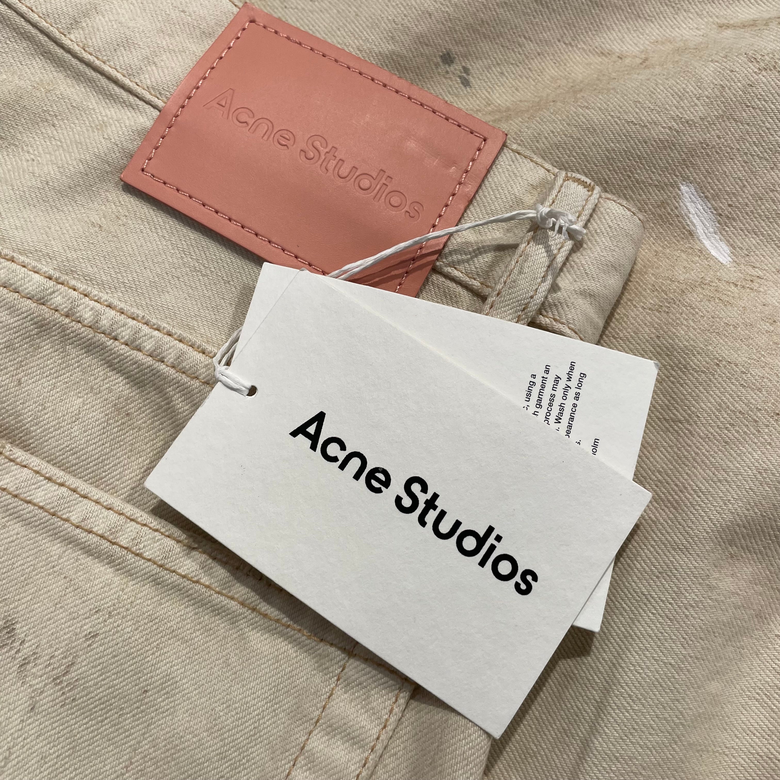 Acne Studios/SS Shirt/50/Denim/IDG/MENDED DENIM SHIRT view 4
