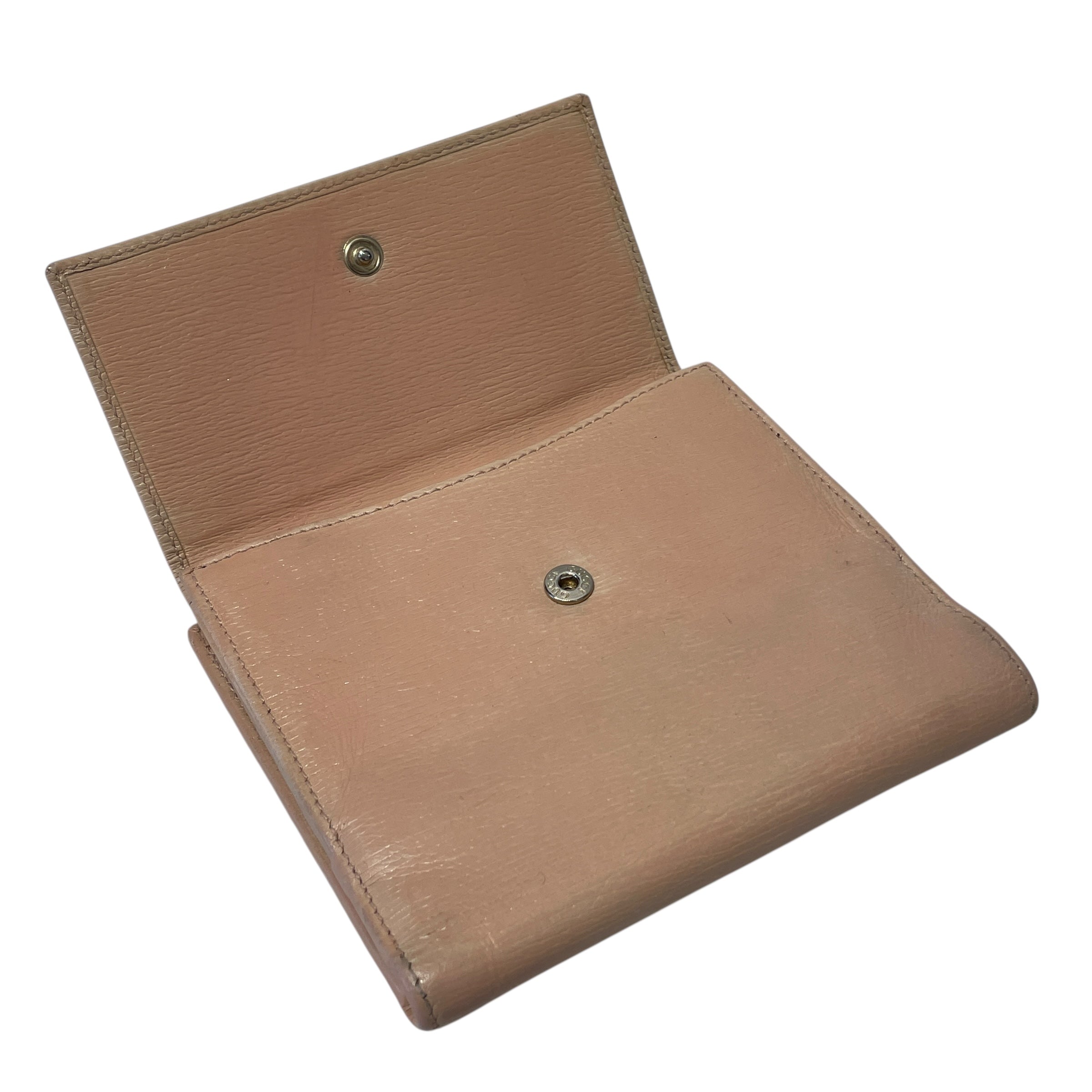 GUCCI/Bifold Wallet/Leather/BEG/PISTON LOCK view 7