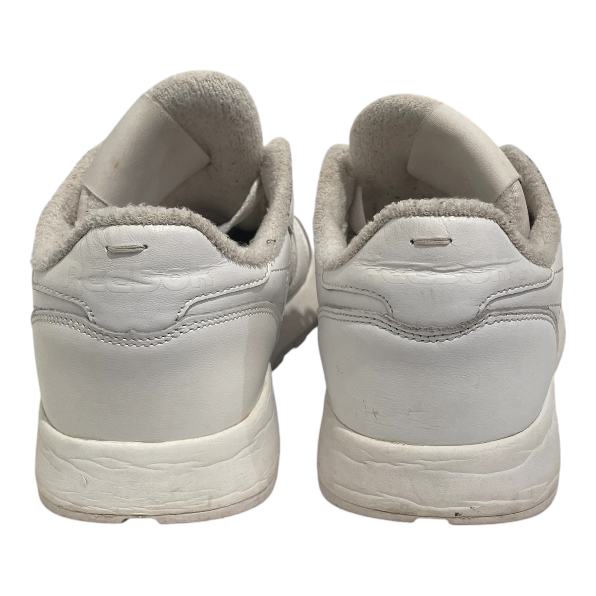 Reebok/Maison Margiela/Low-Sneakers/US 8.5/Leather/WHT/Tabi Low Top view 3
