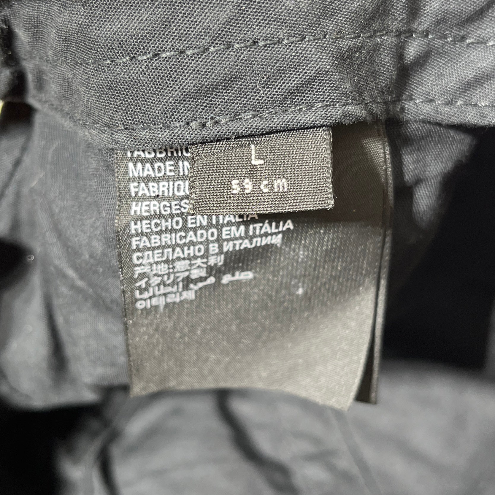 BALENCIAGA/Cap/L/Cotton/BLK/M's/3B Sport Logo Cap view 3