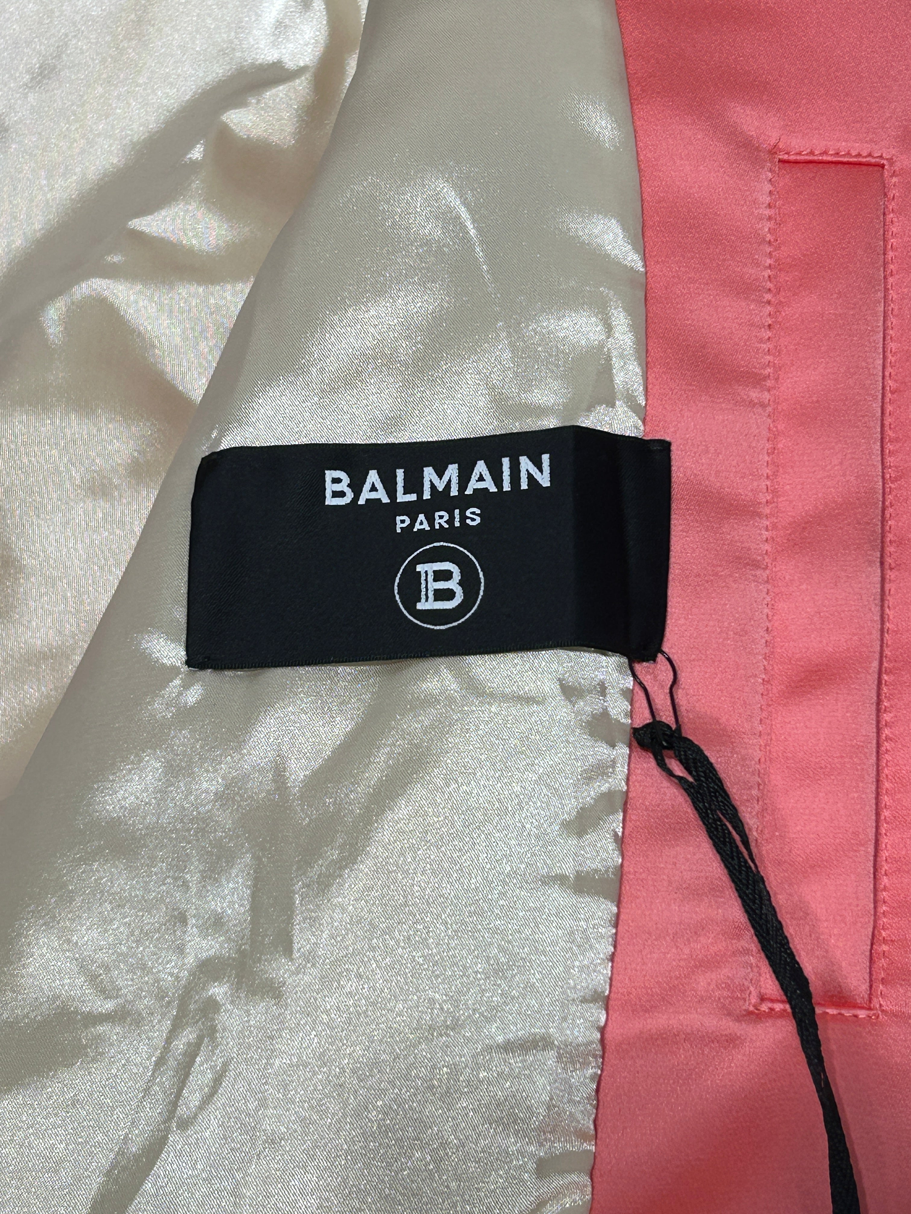 BALMAIN/Jacket/50/Polyester/MLT/All Over Print/ view 3
