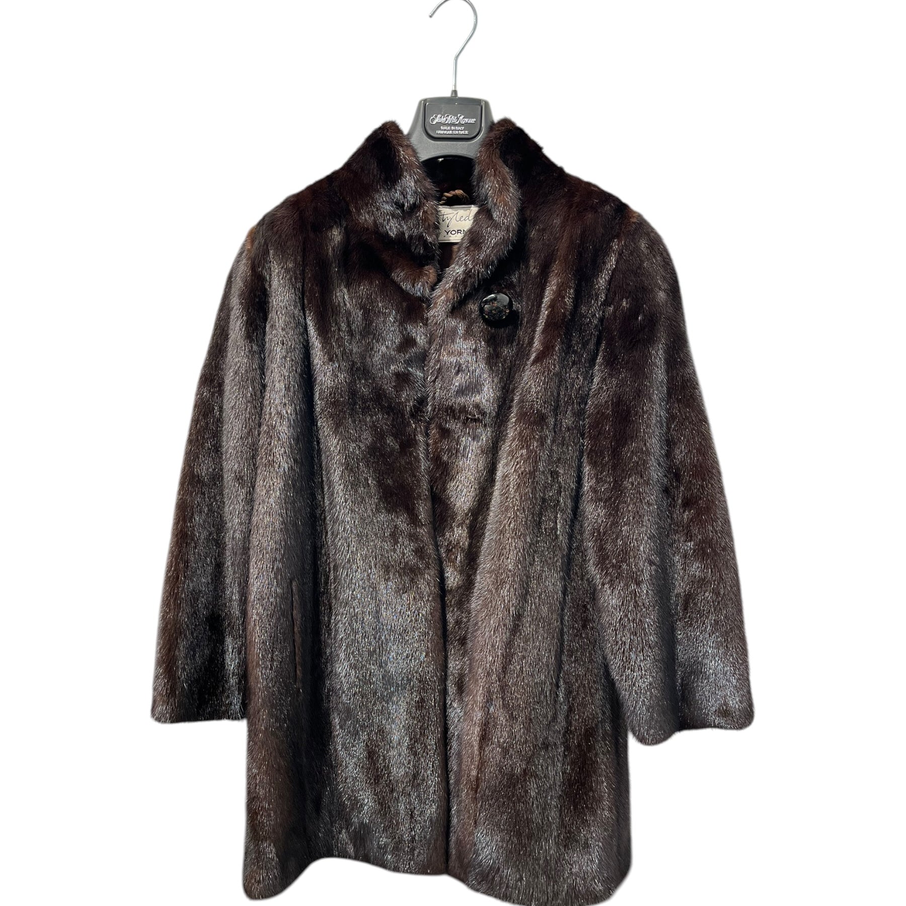 Vintage/Coat/Fur/BRW/STYLED BY YORN FUR COAT
