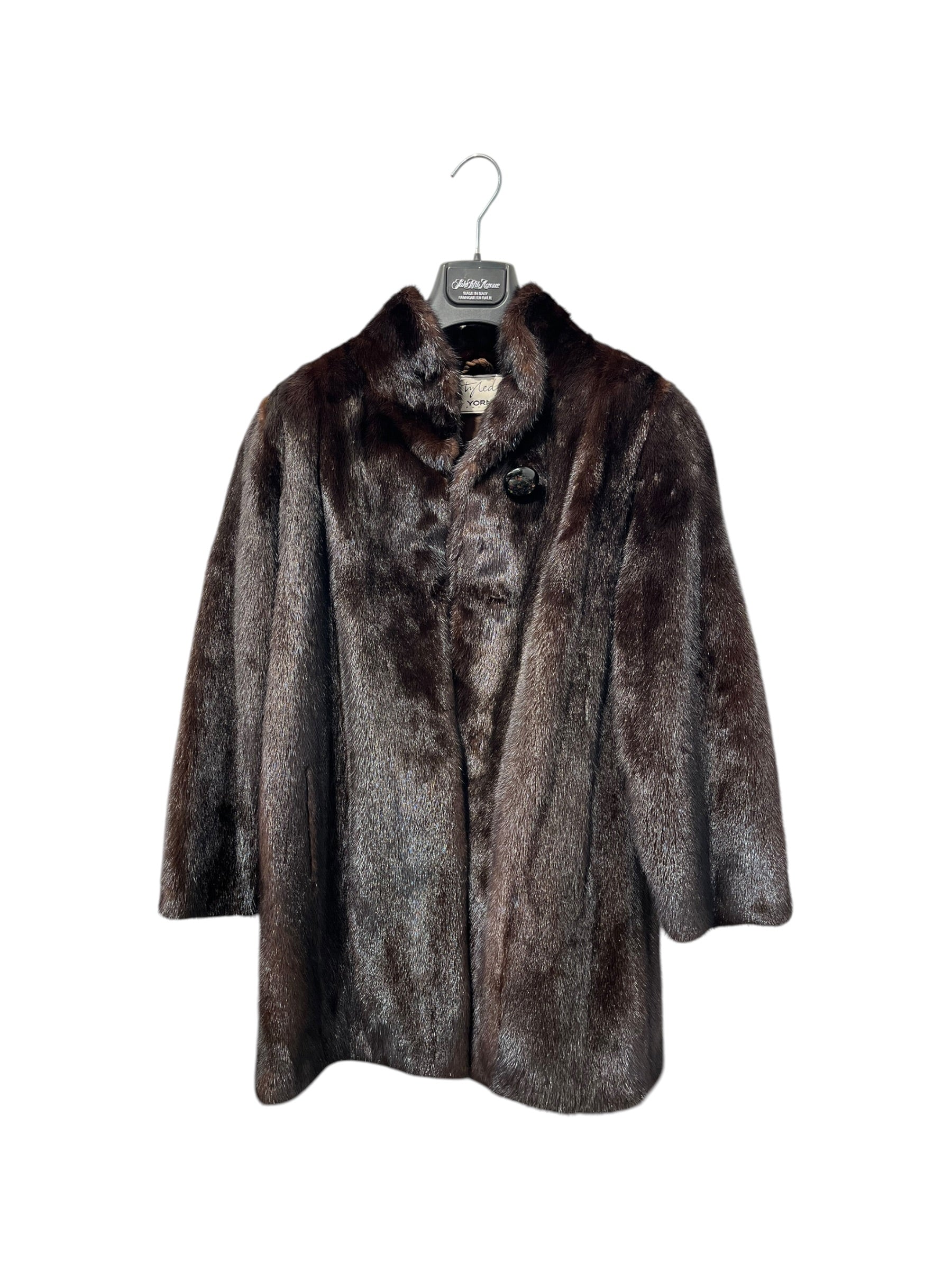 Vintage/Coat/Fur/BRW/STYLED BY YORN FUR COAT view 1