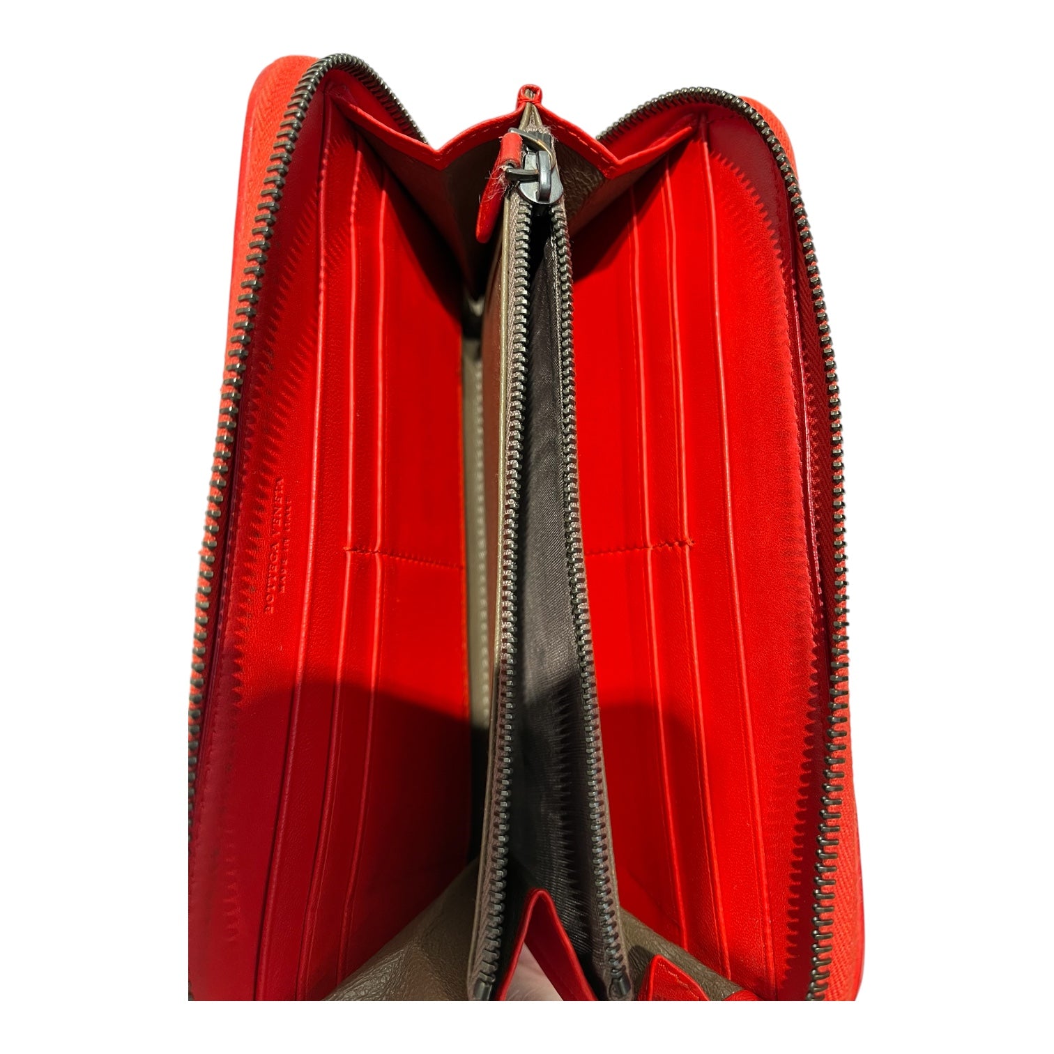 BOTTEGA VENETA/Long Wallet/RED/ view 6