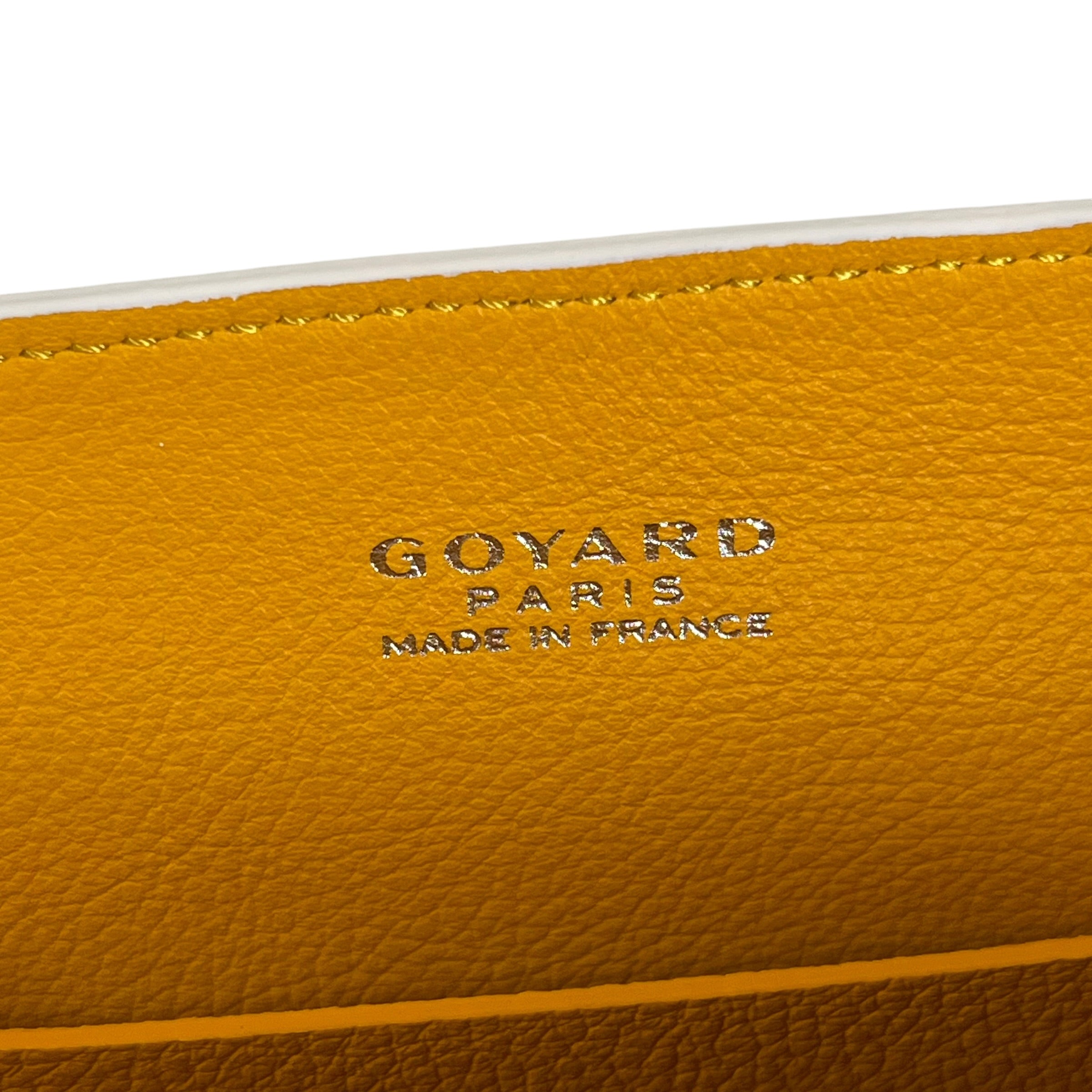 GOYARD/Hand Bag/Monogram/Leather/WHT/SAIGON MINI BAG view 5