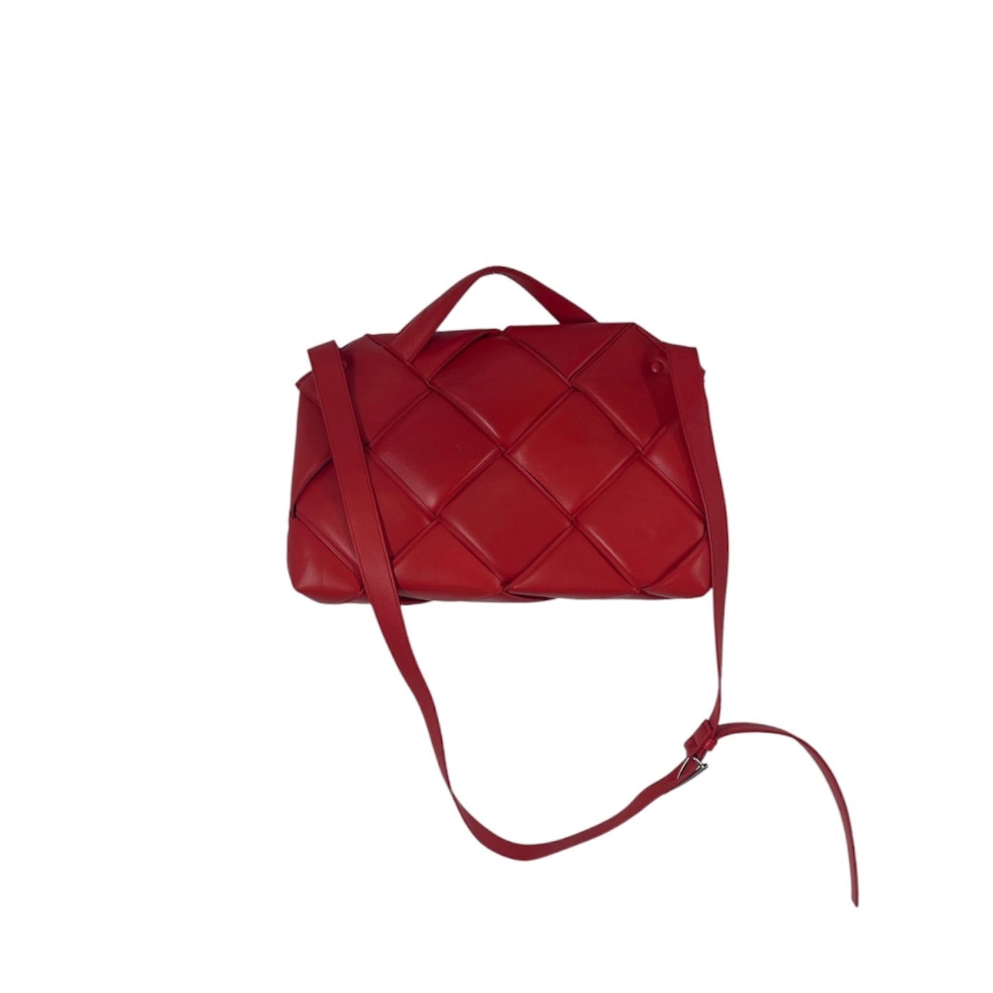 BOTTEGA VENETA/Hand Bag/Leather/RED/NAPPA MAXI\PADDED HANDLE BAG view 2