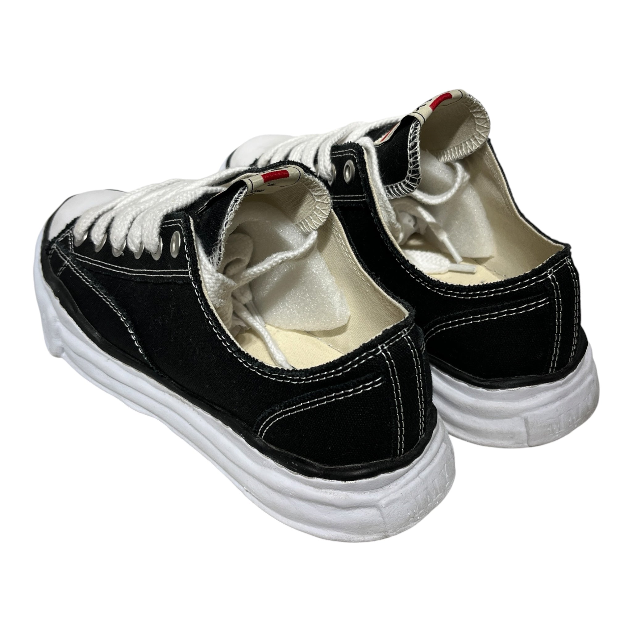 Maison Mihara Yasuhiro/Low-Sneakers/US 11/Cotton/BLK/Peterson Low view 2