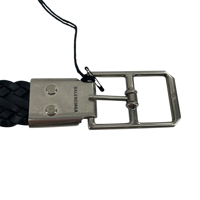 BALENCIAGA/Belt/Leather/BLK/ WOVEN