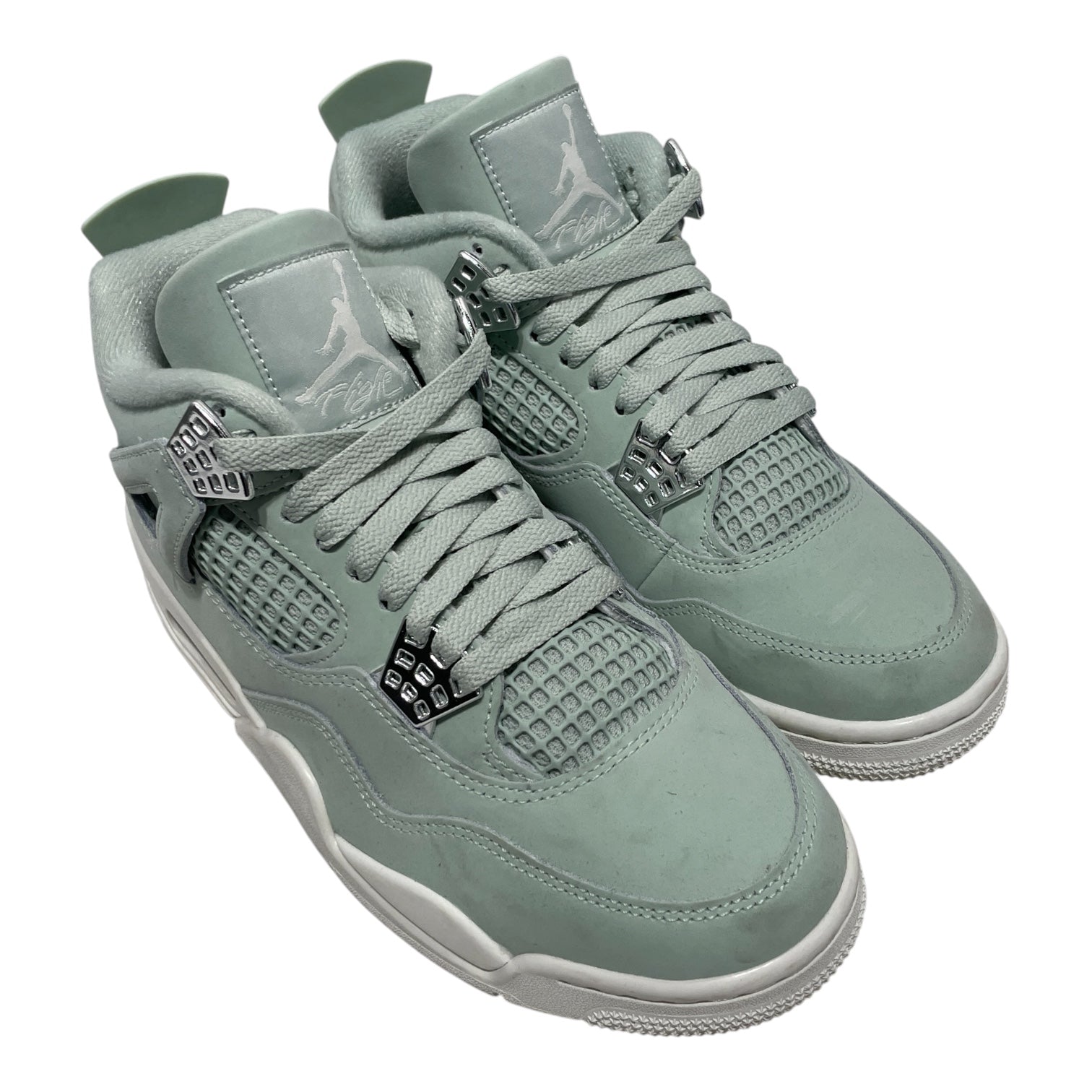 NIKE/Hi-Sneakers/US 8/Acrylic/GRN/JORDAN 4 SEAFOAM view 1