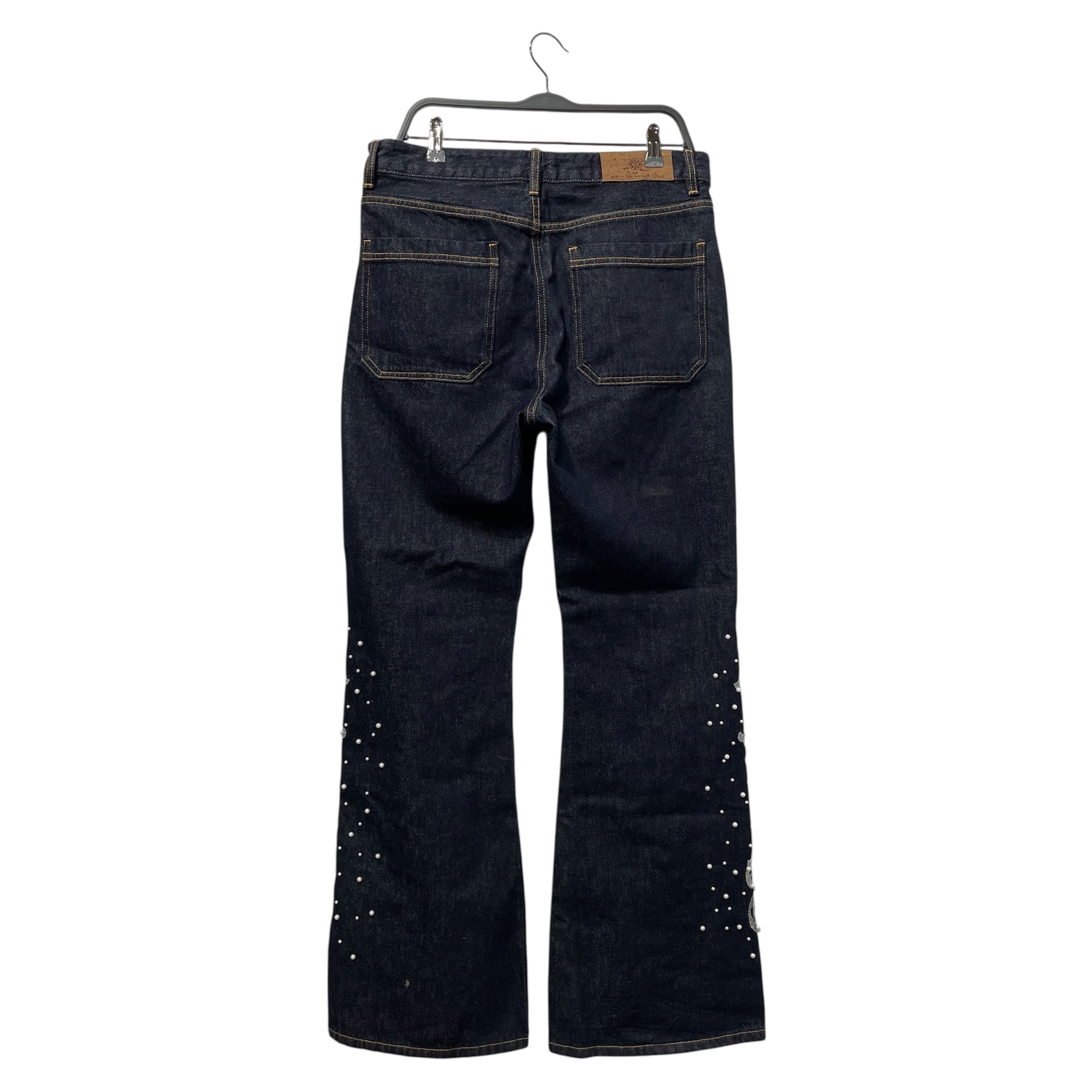 Birth Of Royal Child/Pants/L/Denim/NVY/RHINESTONE view 2