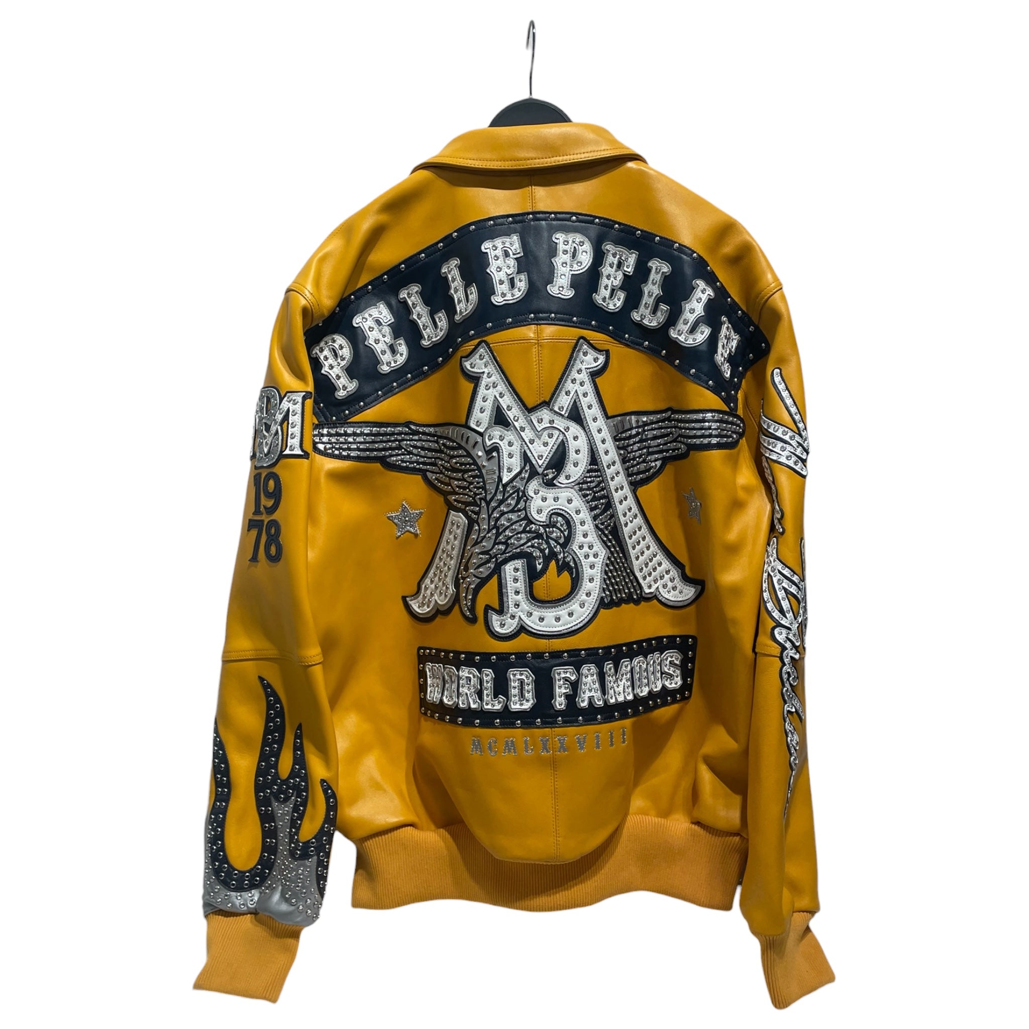 Pelle Pelle/Jacket/XXL/Leather/GLD/Graphic/WORLD FAMOUS BUCHANAN view 2