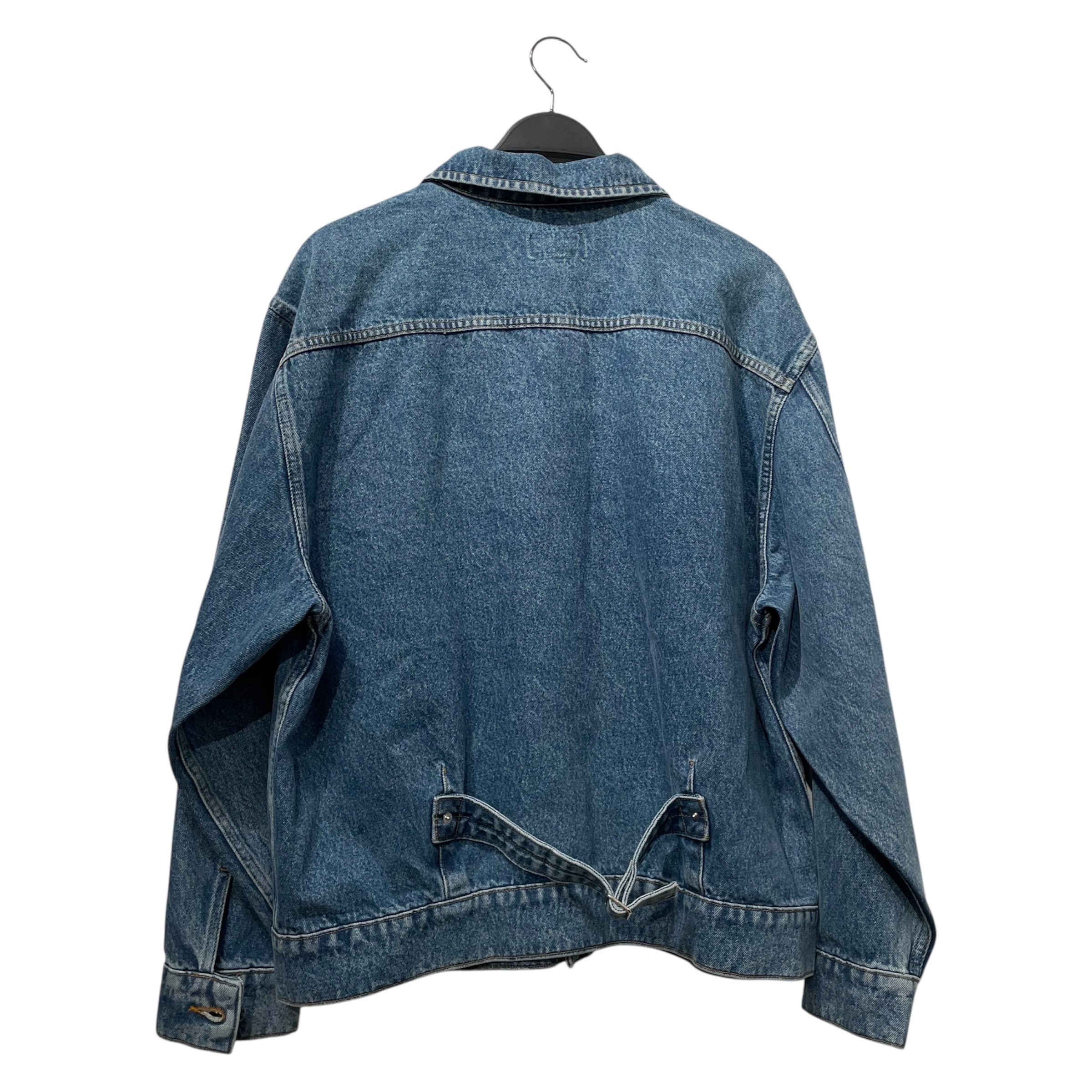 Corteiz/Denim Jkt/L/Denim/IDG/ORN LOGO view 2