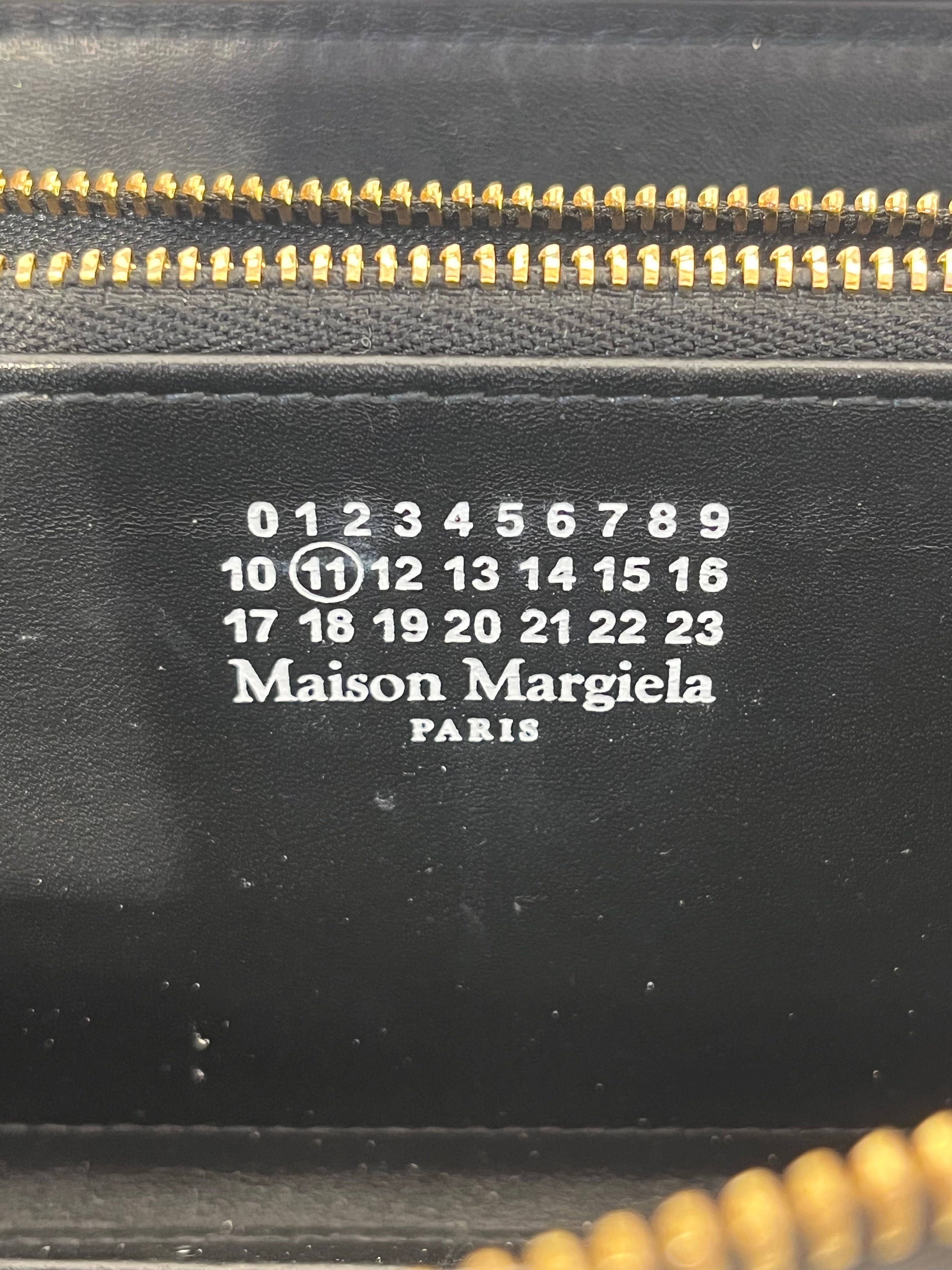 Maison Margiela/Long Wallet/Leather/BLK/L's/ view 3