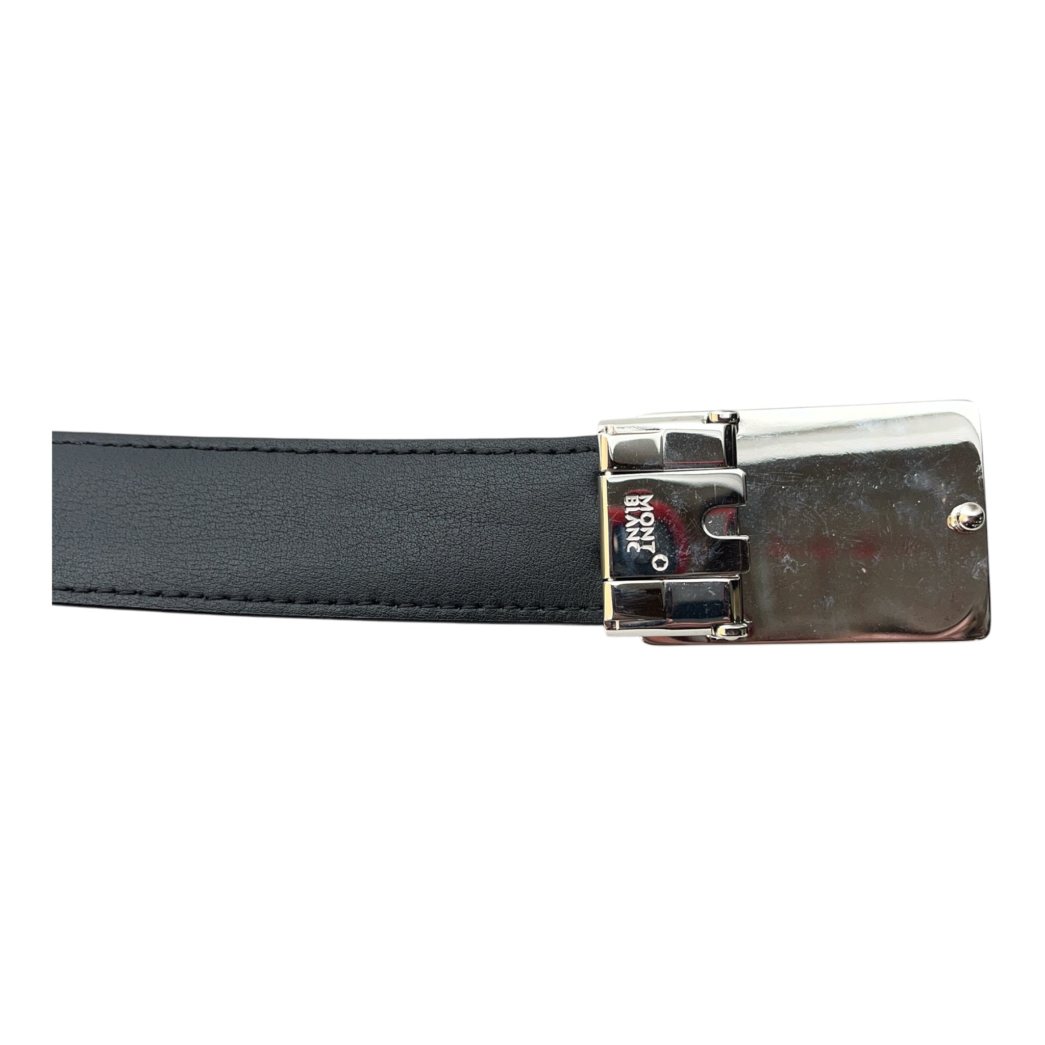 MONTBLANC/Belt/Leather/BLK/ view 3