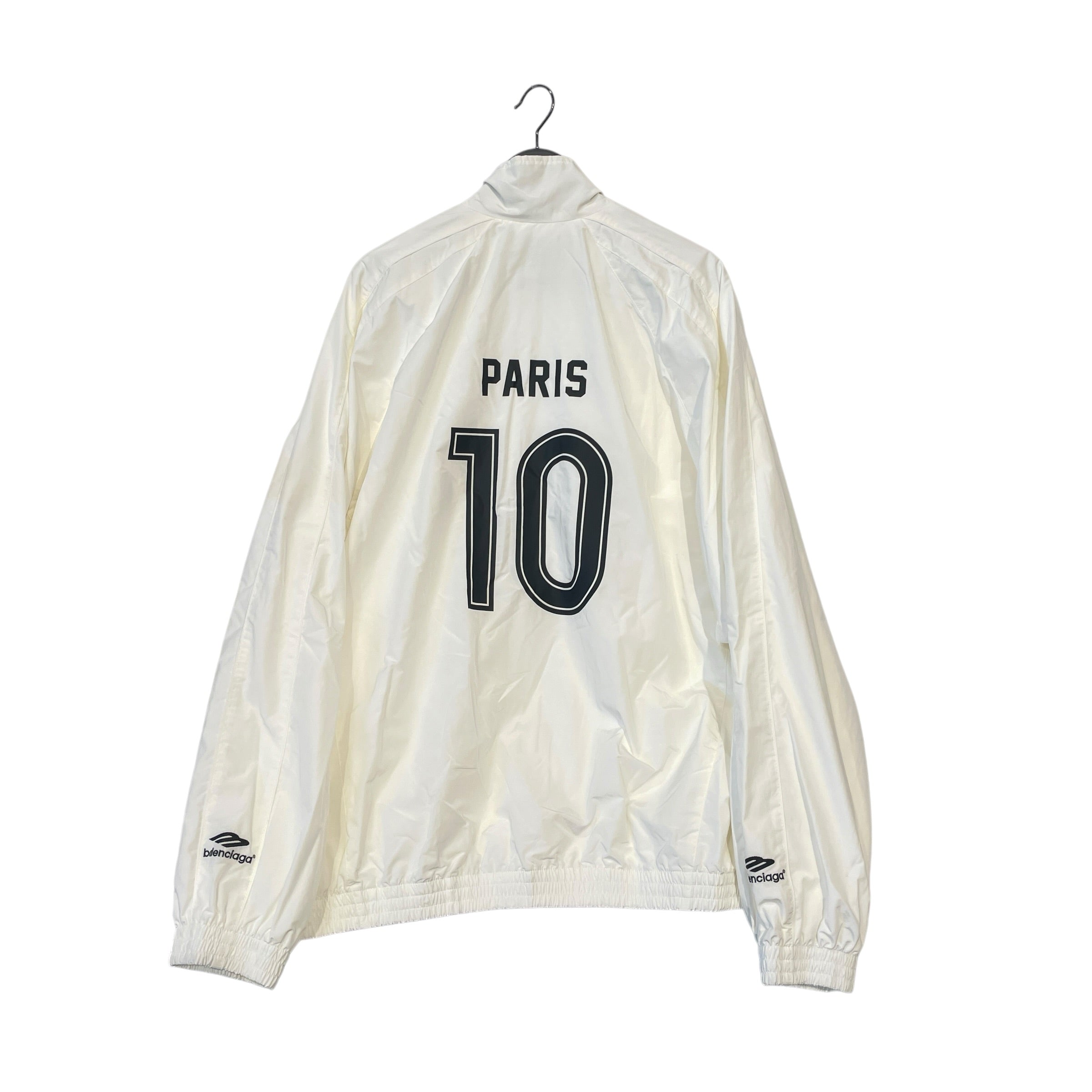 BALENCIAGA/Track Jkt/52/Nylon/WHT/TECHNO TRACK JACKET view 7