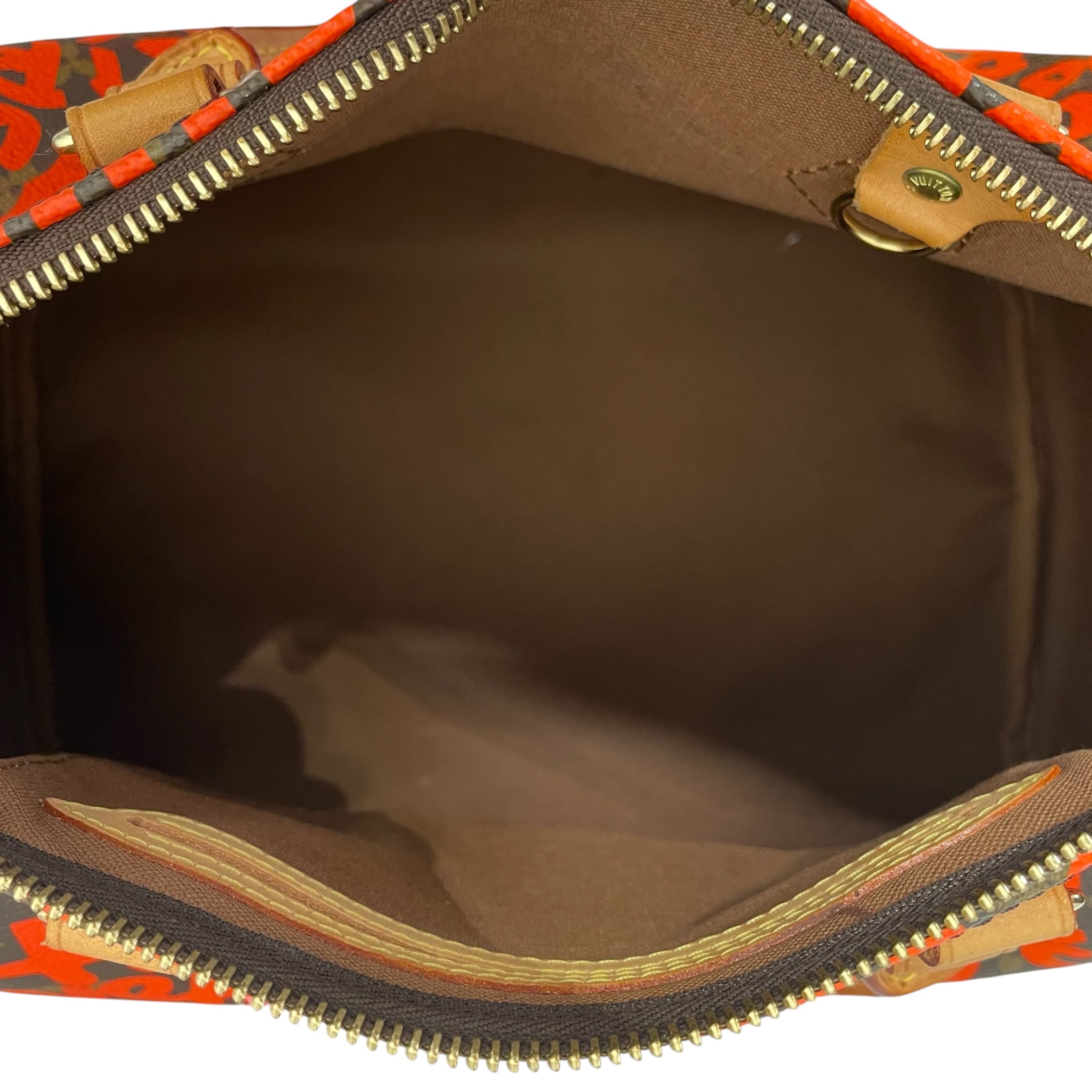 LOUIS VUITTON/Hand Bag/Monogram/Leather/ORN/stephen sprouse speedy 30 graf view 7