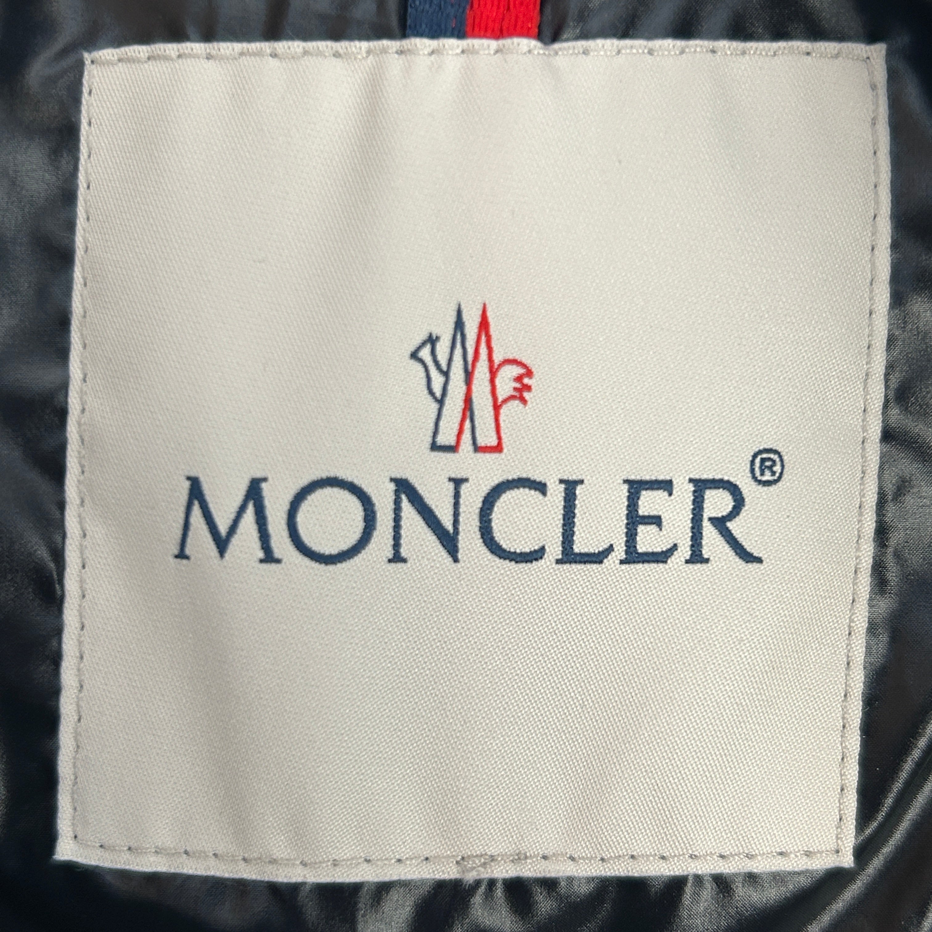 MONCLER/Puffer Jkt/5/Nylon/NVY/Lateltin Padded Varsity view 3