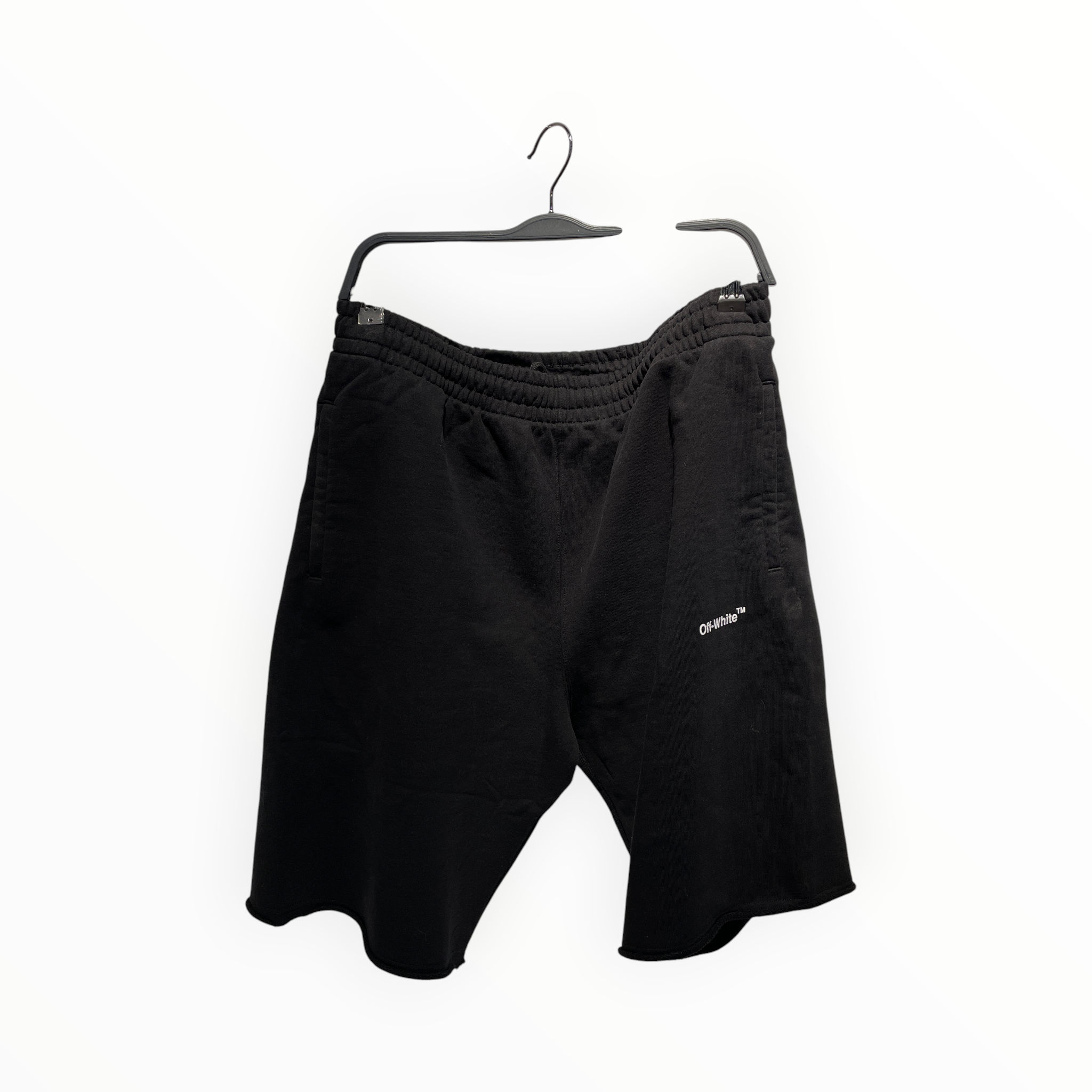OFF-WHITE/Shorts/L/Cotton/BLK/ view 1