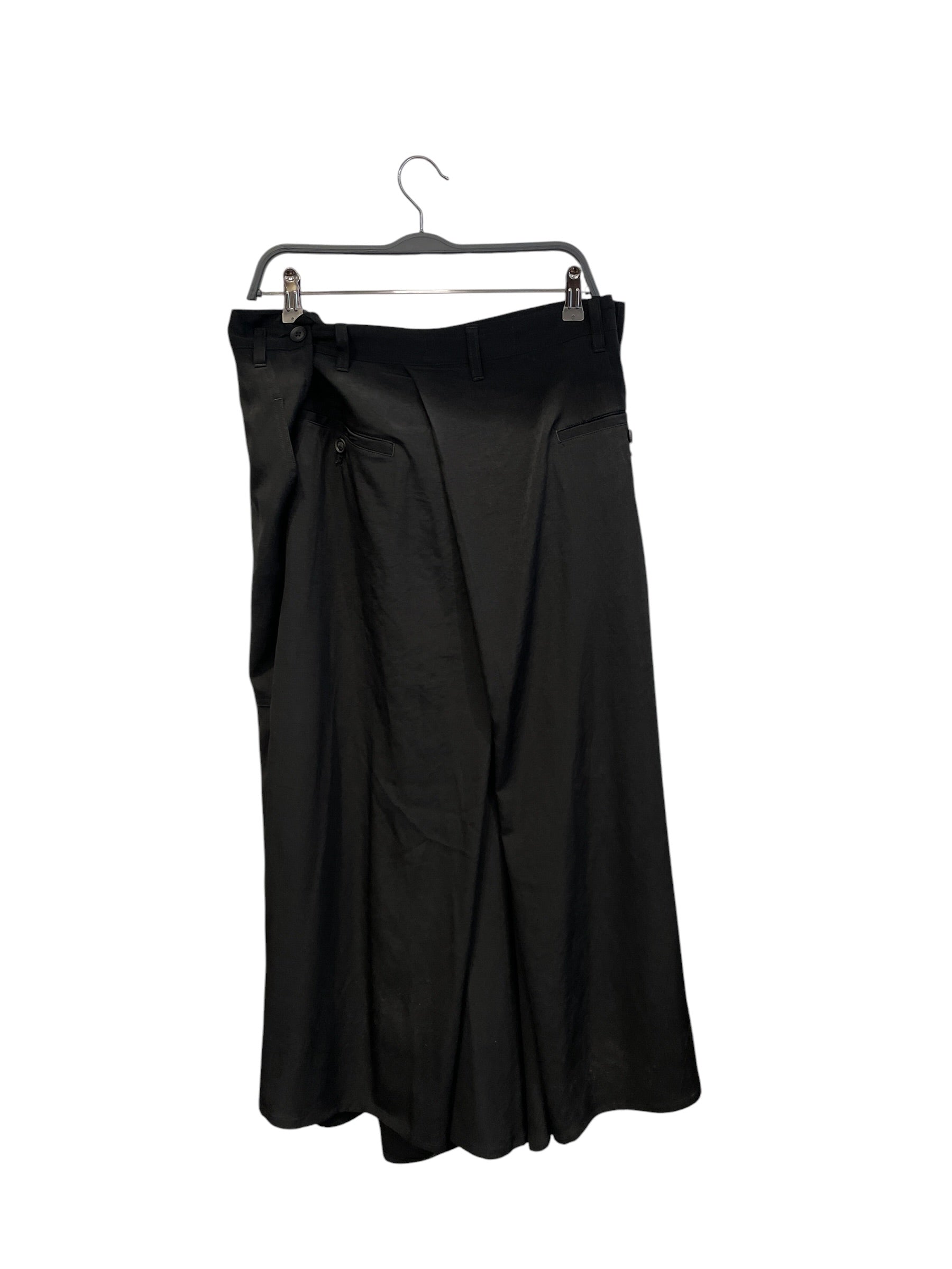 YOHJI YAMAMOTO/Pants/3/Polyester/BLK/ view 2