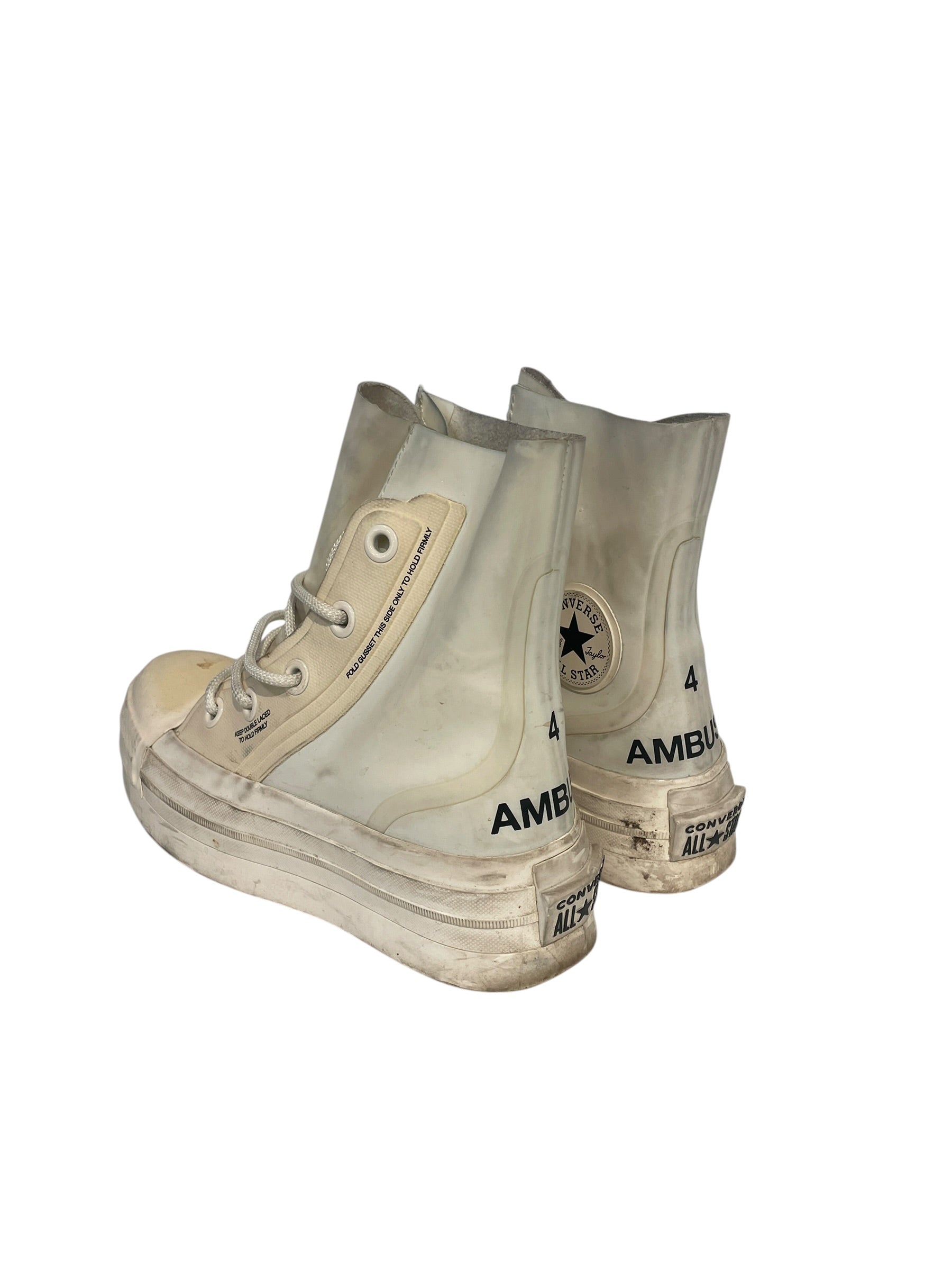 AMBUSH/UNDERCOVER/Hi-Sneakers/US 6/WHT/BUNNY BOOT STYLE view 2