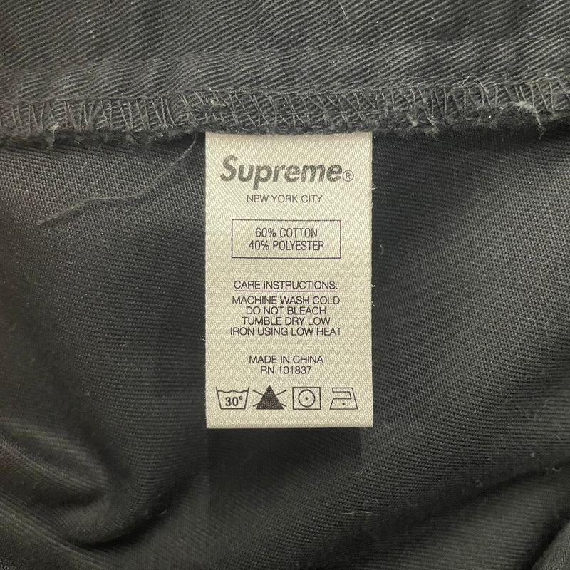 Supreme/Straight Pants/36/Cotton/BLK/STUDDED POCKETS
