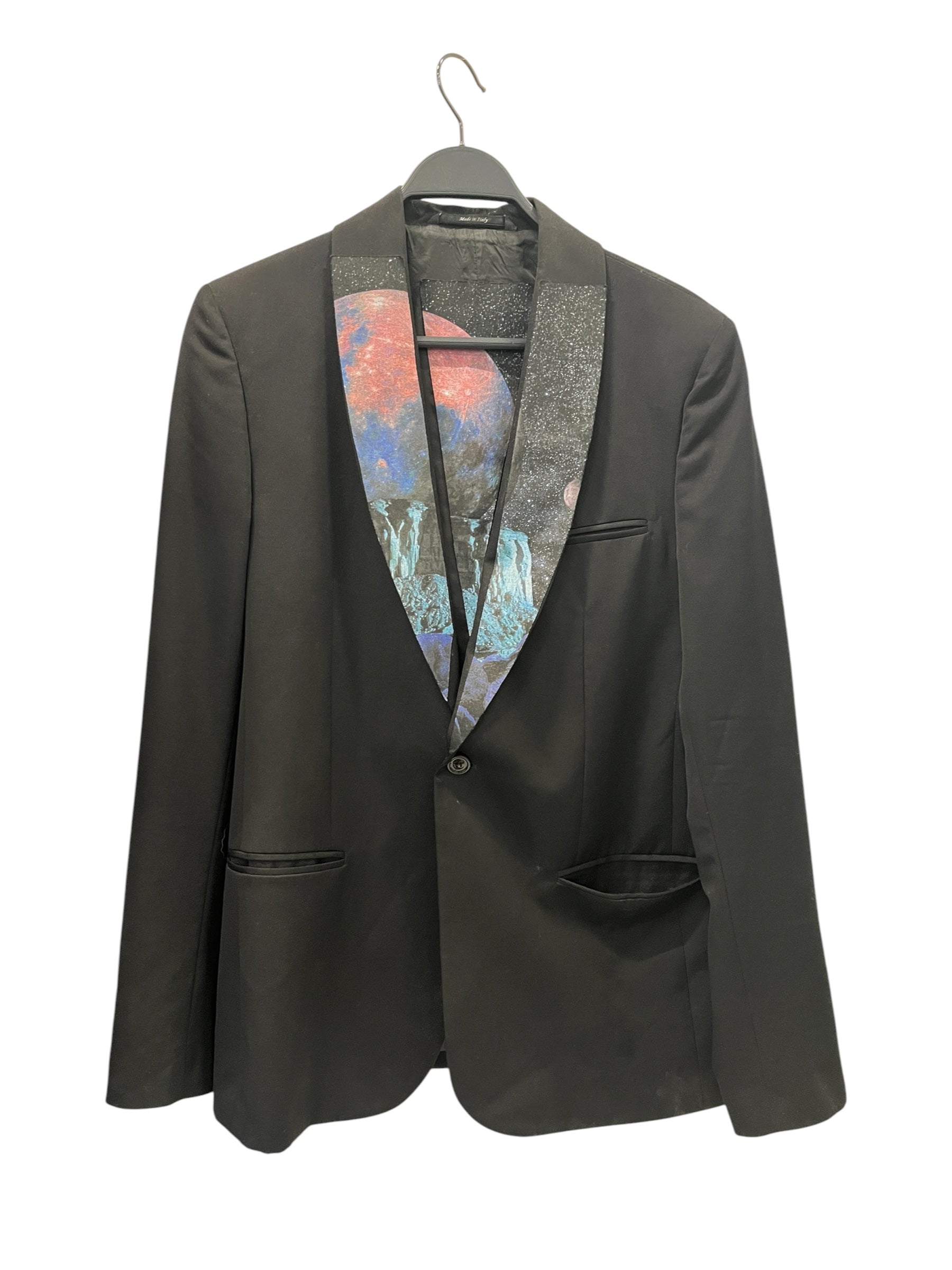 Maison Margiela/Jacket/48/Cotton/BLK/Planets & Moon Blazer view 1