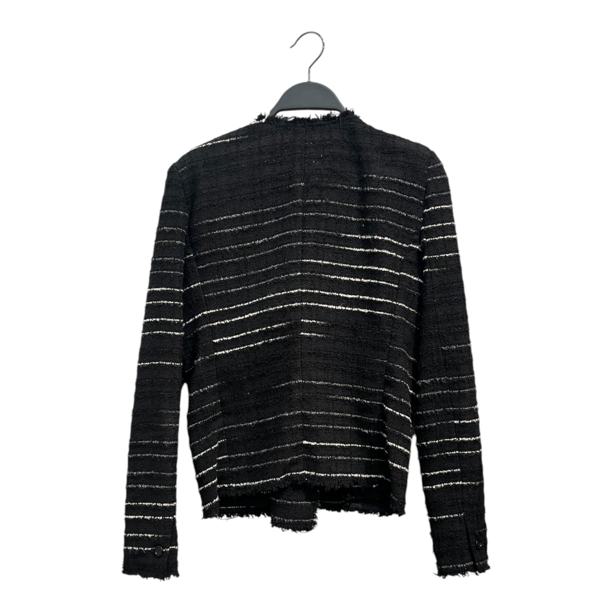 ISABEL MARANT ETOILE/Tailored Jkt/38/Cotton/BLK/TWEED JACKET view 2