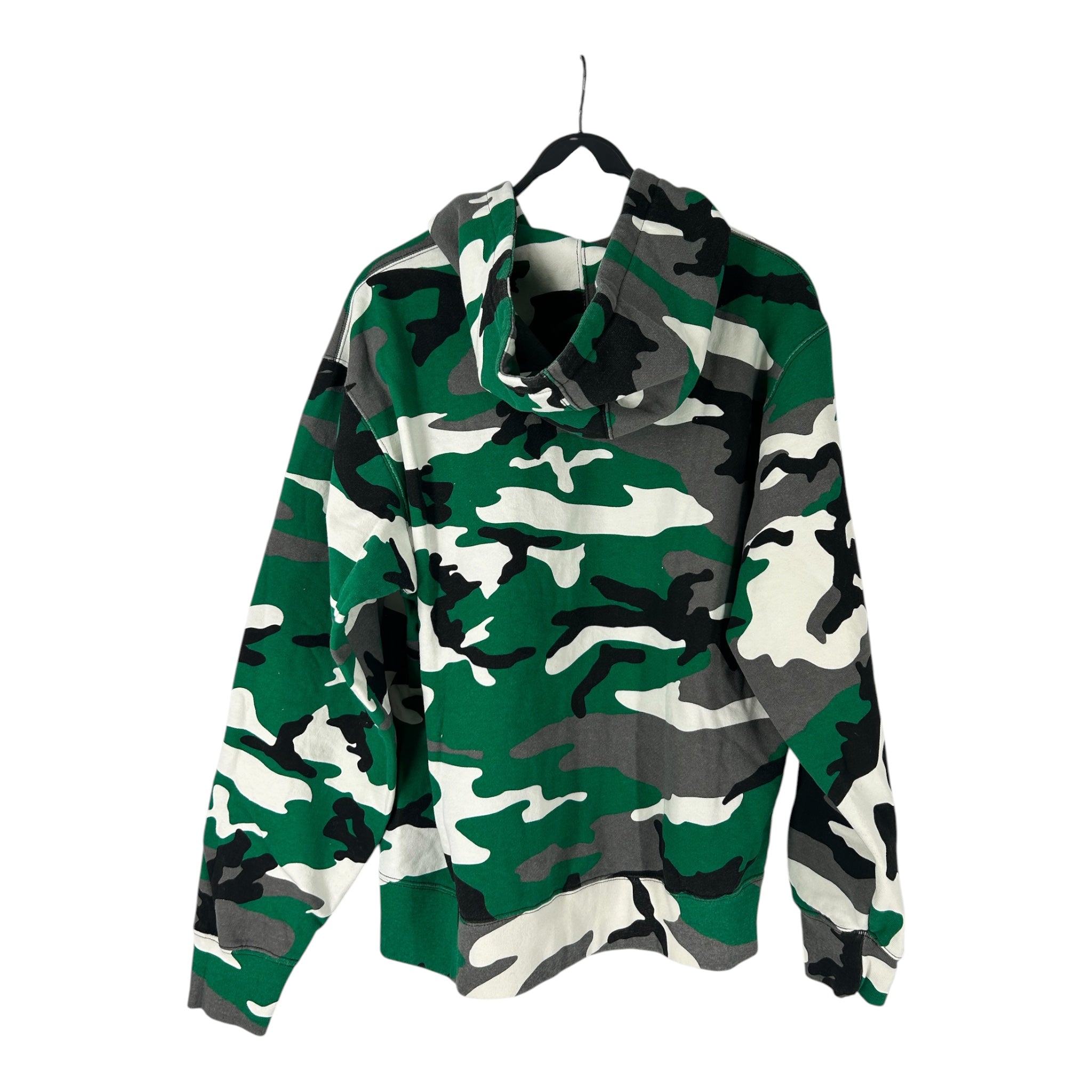 Supreme/Zip Up Hoodie/M/Camouflage/Cotton/GRN/GRY BLK MINI BLK BOGO view 2
