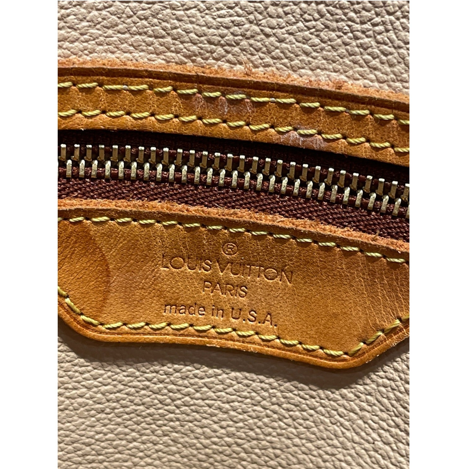 LOUIS VUITTON/Bag/Monogram/BRW/SD0051 Chain on Inside As Is view 6