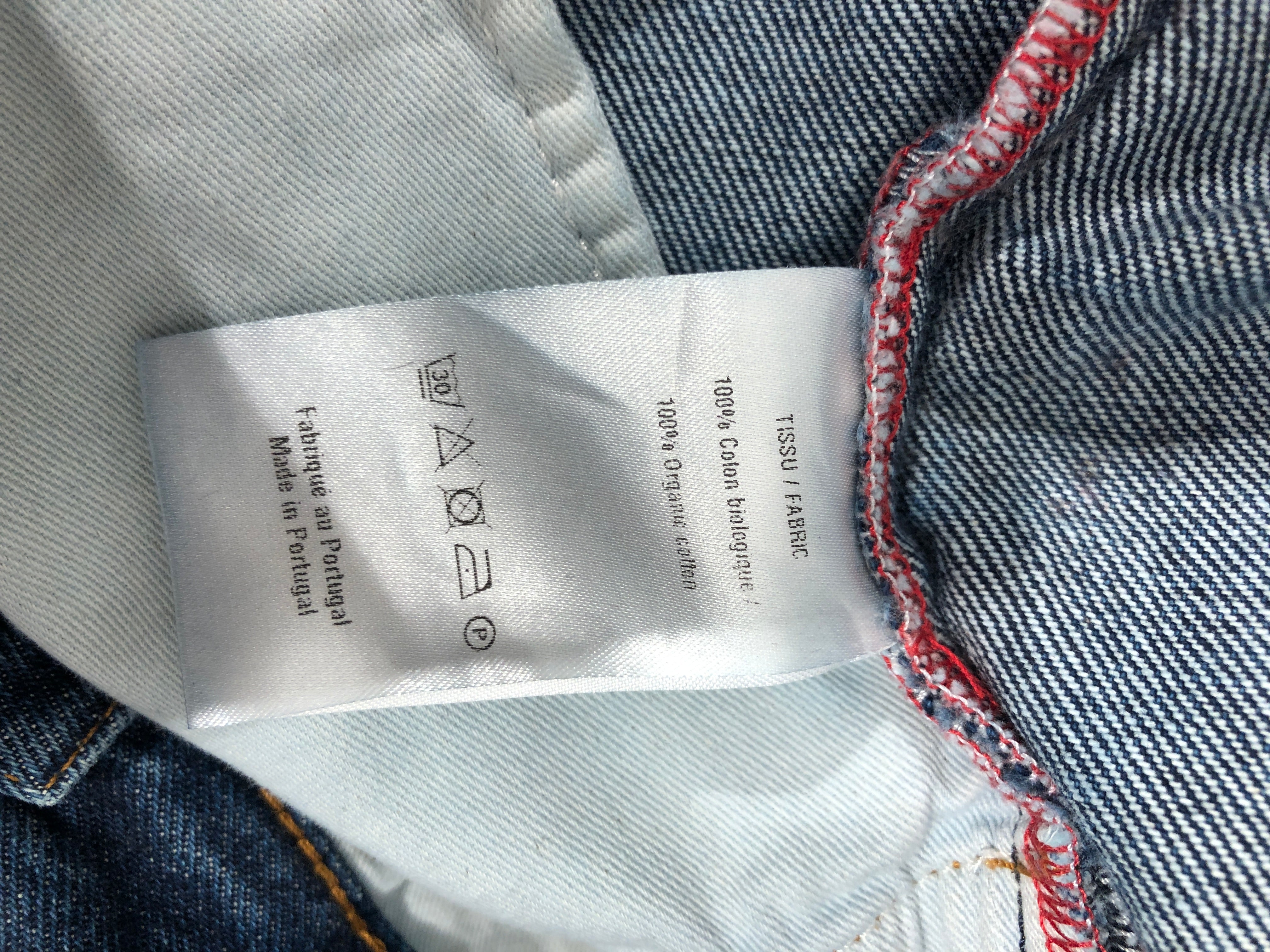 Y/PROJECT/Pants/30/Denim/NVY/Removeable Cowboy Cuff view 5