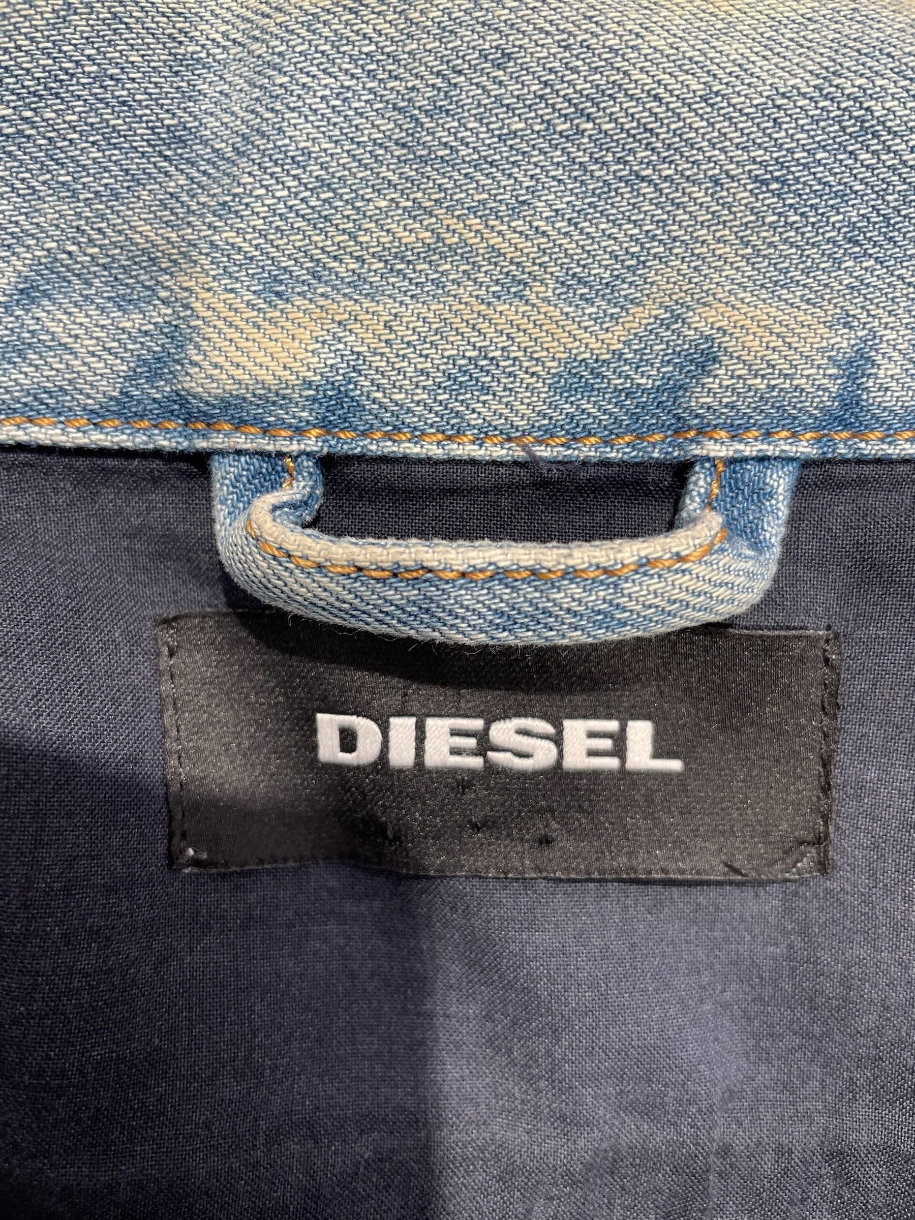 DIESEL/Denim Jkt/L/Denim/BLU/ view 3