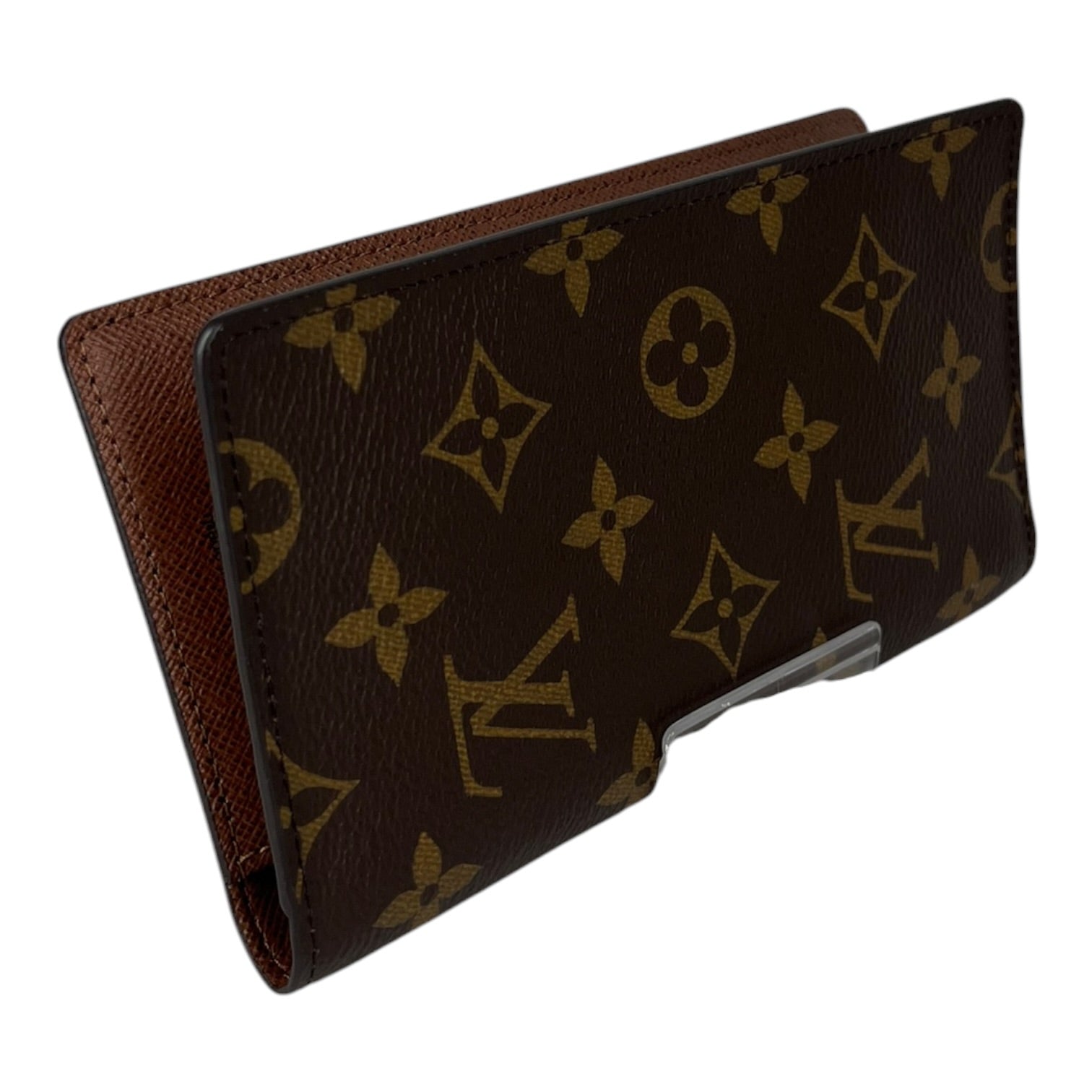 LOUIS VUITTON/Long Wallet/Monogram/Leather/BRW/L's/BIFOLD WALLET view 2