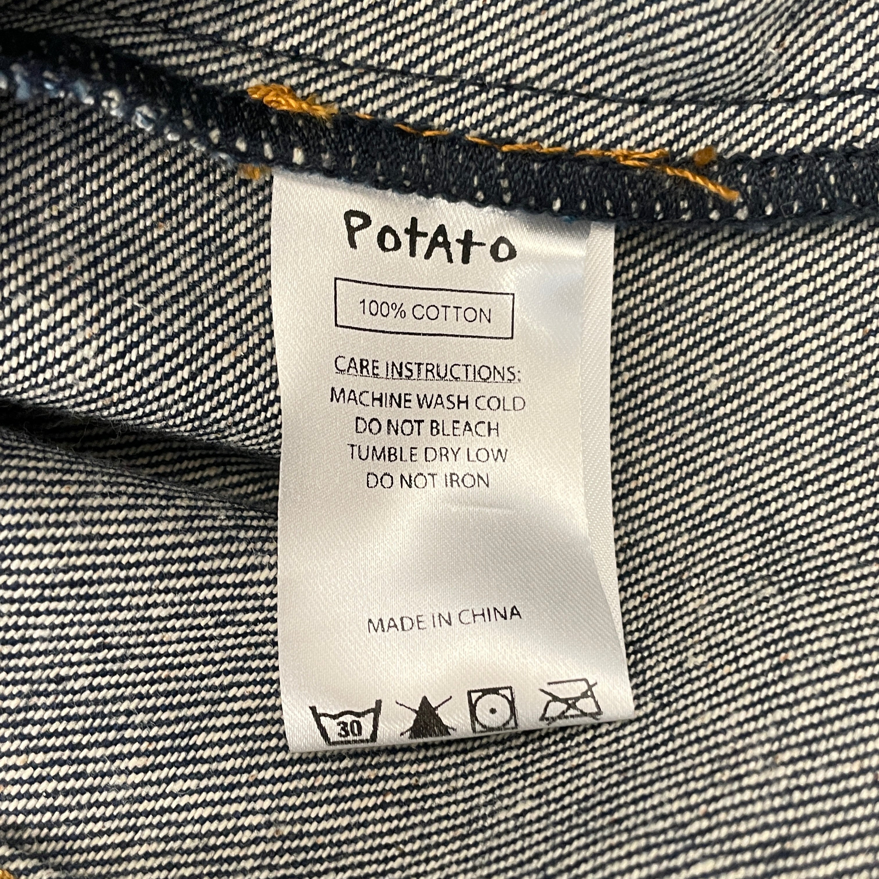 Imran Potato/Denim Jkt/XXL/Denim/IDG/TREESHY DENIM JACKET view 4