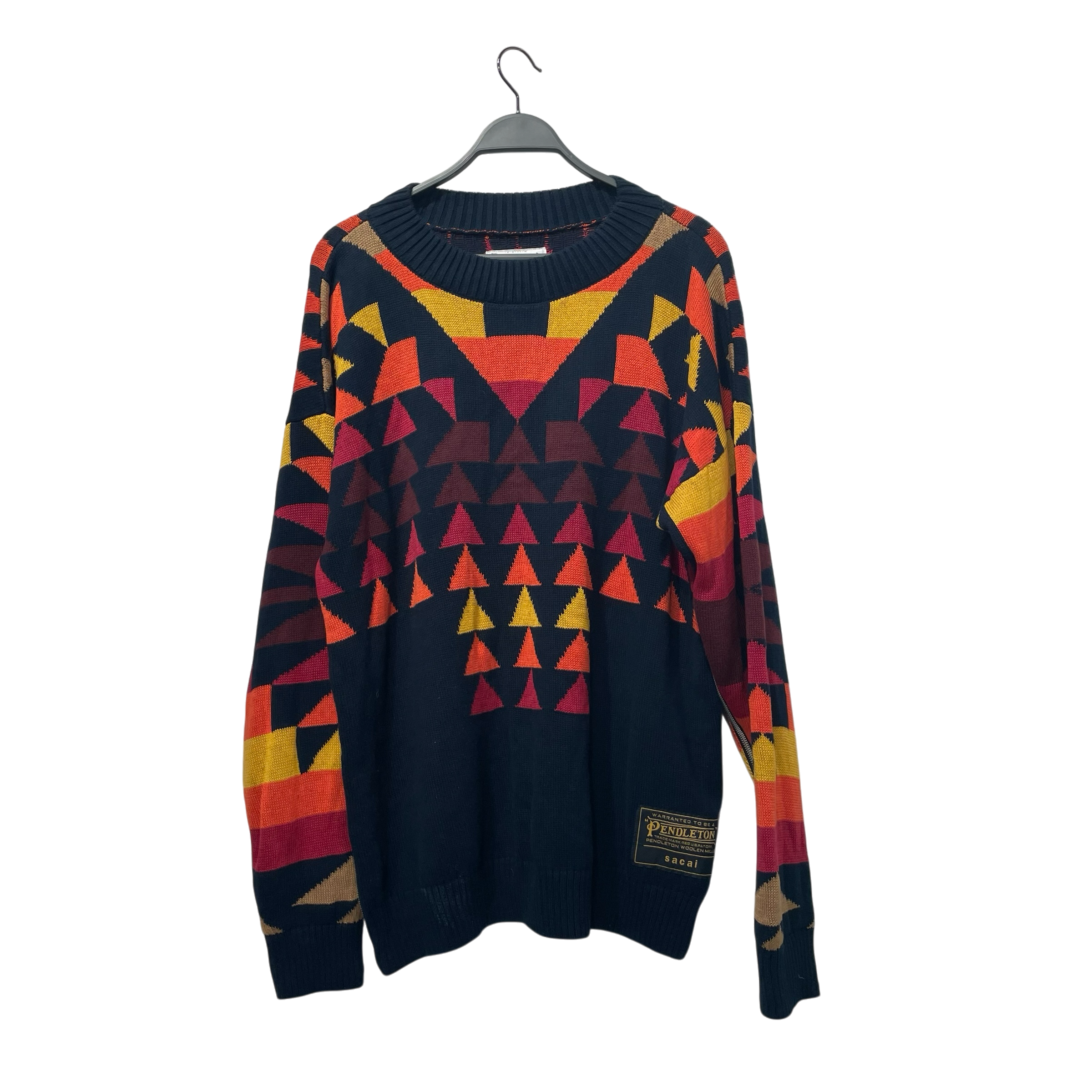 Sacai/Heavy Sweater/4/BLU/ view 1